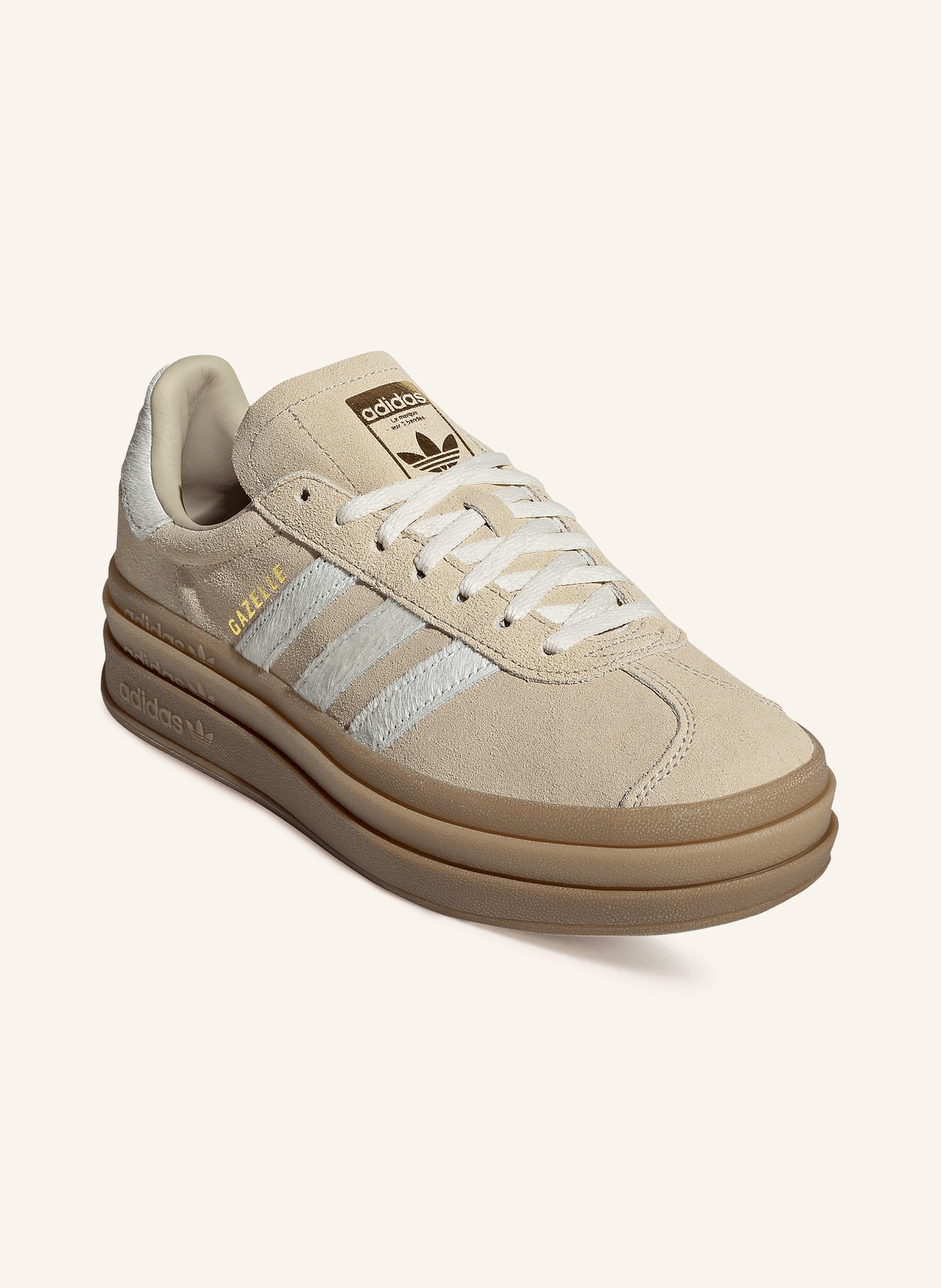 adidas Originals Sneaker GAZELLE BOLD: BEIGE / ECRU