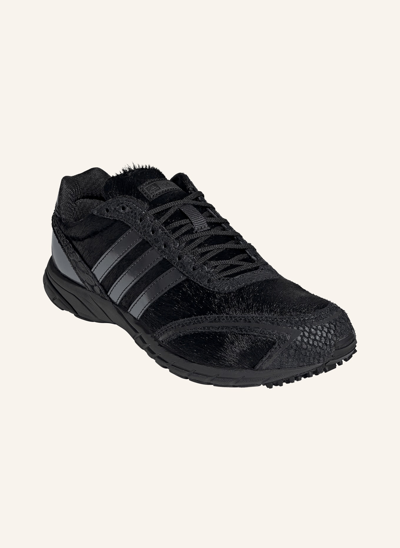 adidas Originals Tenisky ADIZERO ADIOS OG: ČERNÁ / STŘÍBRNÁ