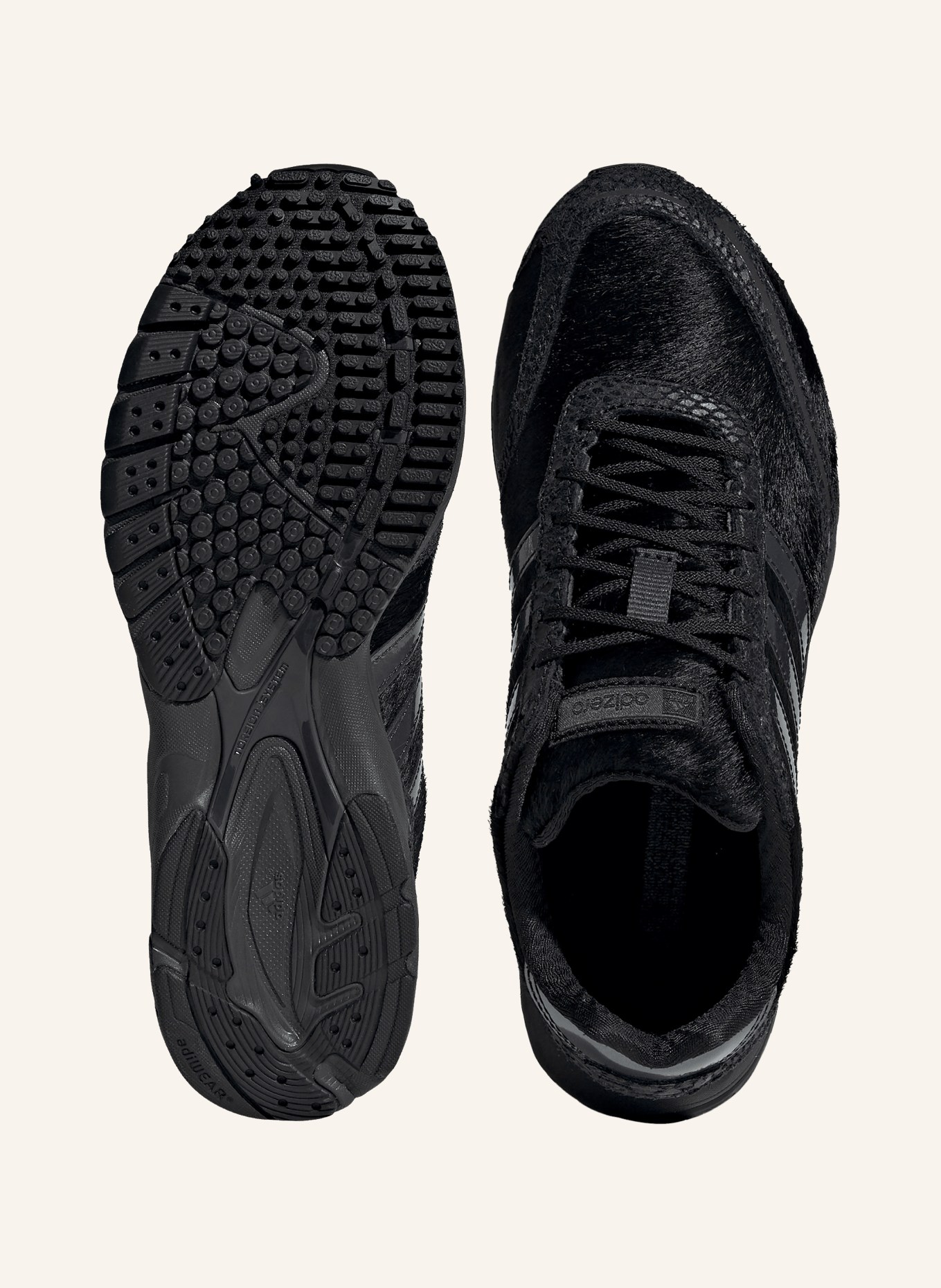 adidas Originals Tenisky ADIZERO ADIOS OG: ČERNÁ / STŘÍBRNÁ