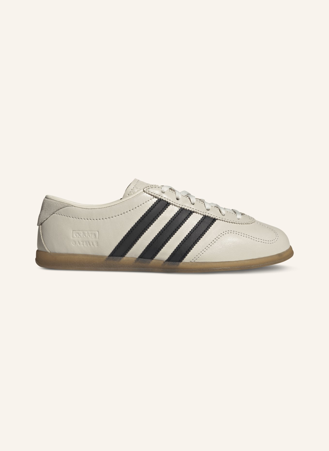 adidas Originals GAZELLE LO PRO sneaker: WHITE / BLACK