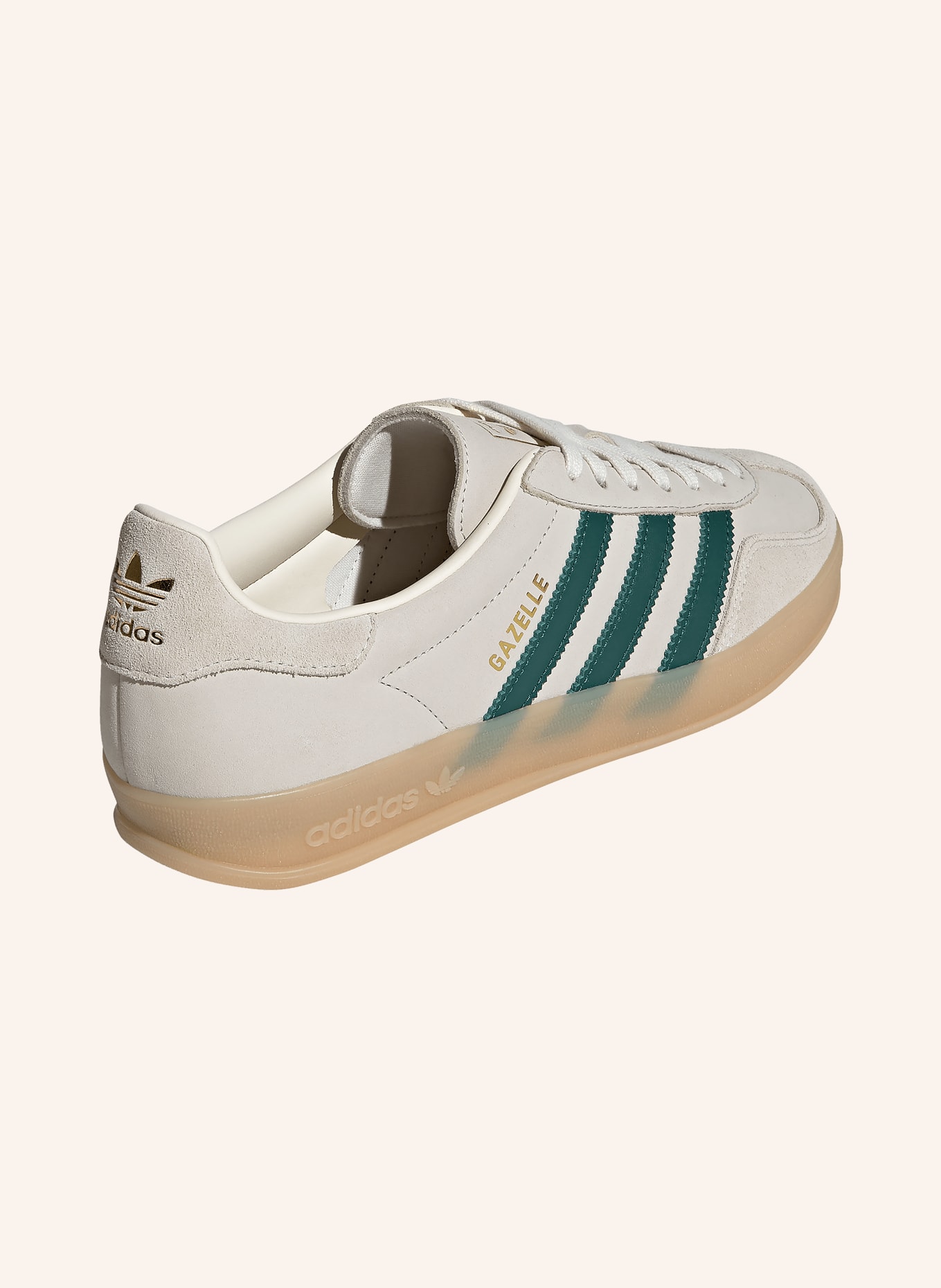 adidas Originals Sneaker GAZELLE INDOOR: CREME / GOLD / PETROL