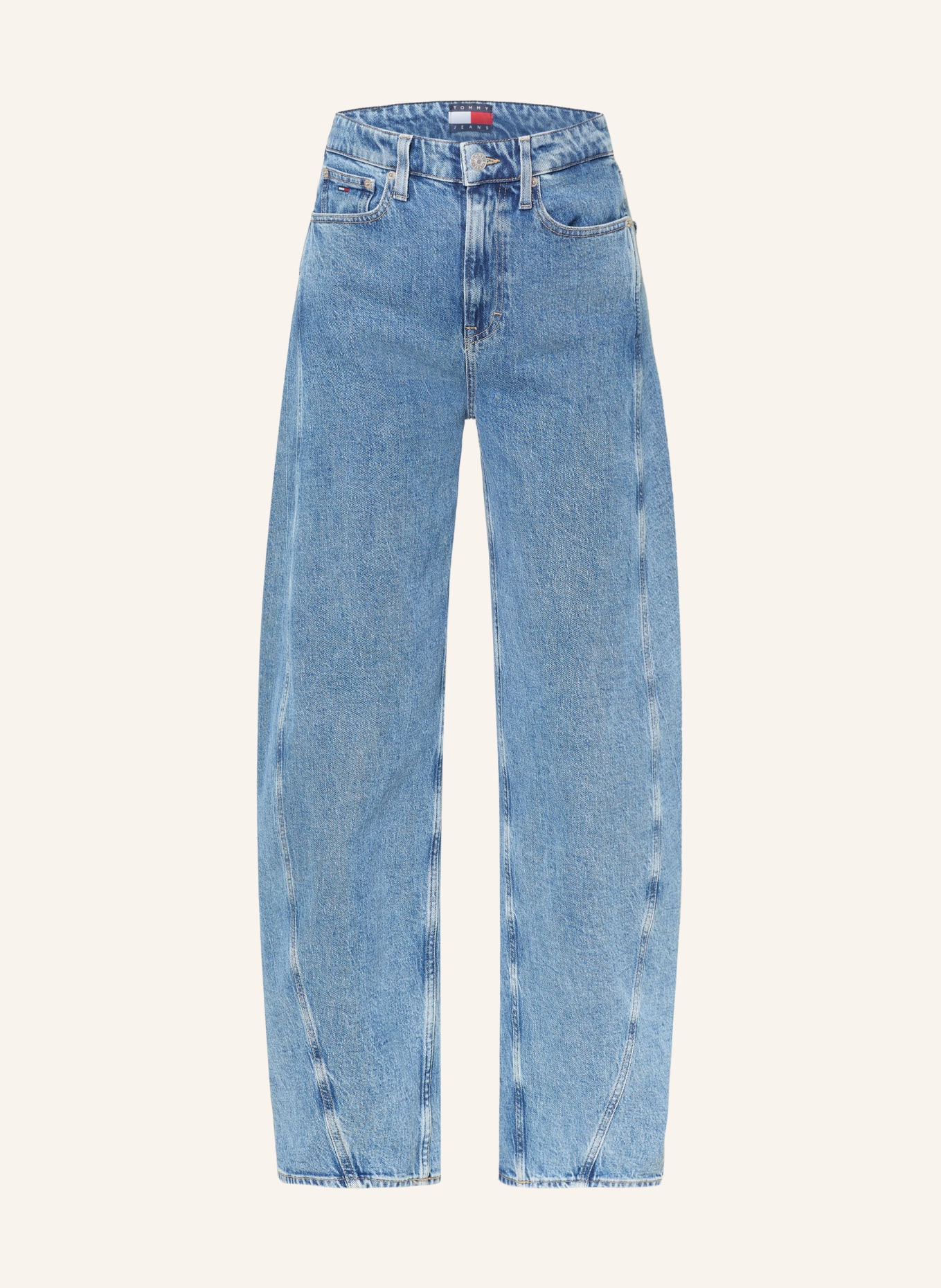 TOMMY JEANS Džíny Barrel ELLA: 1A5 Denim Medium