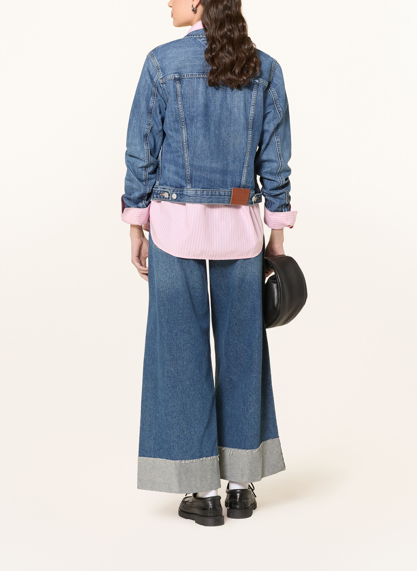 TOMMY JEANS denim jacket: 1A5 Denim Medium