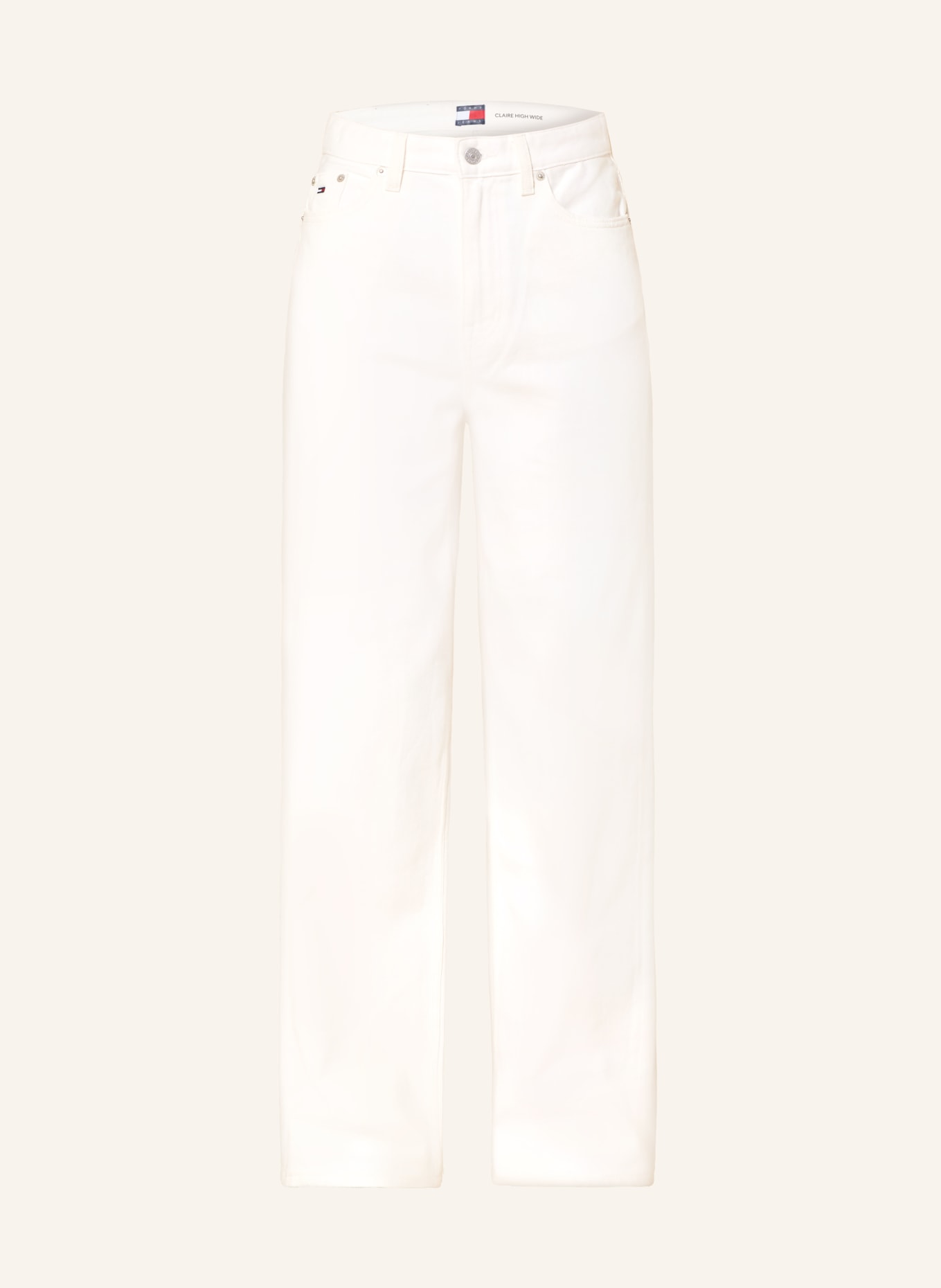 TOMMY JEANS Wide Leg Jeans CLAIRE: 1D0 Denim White