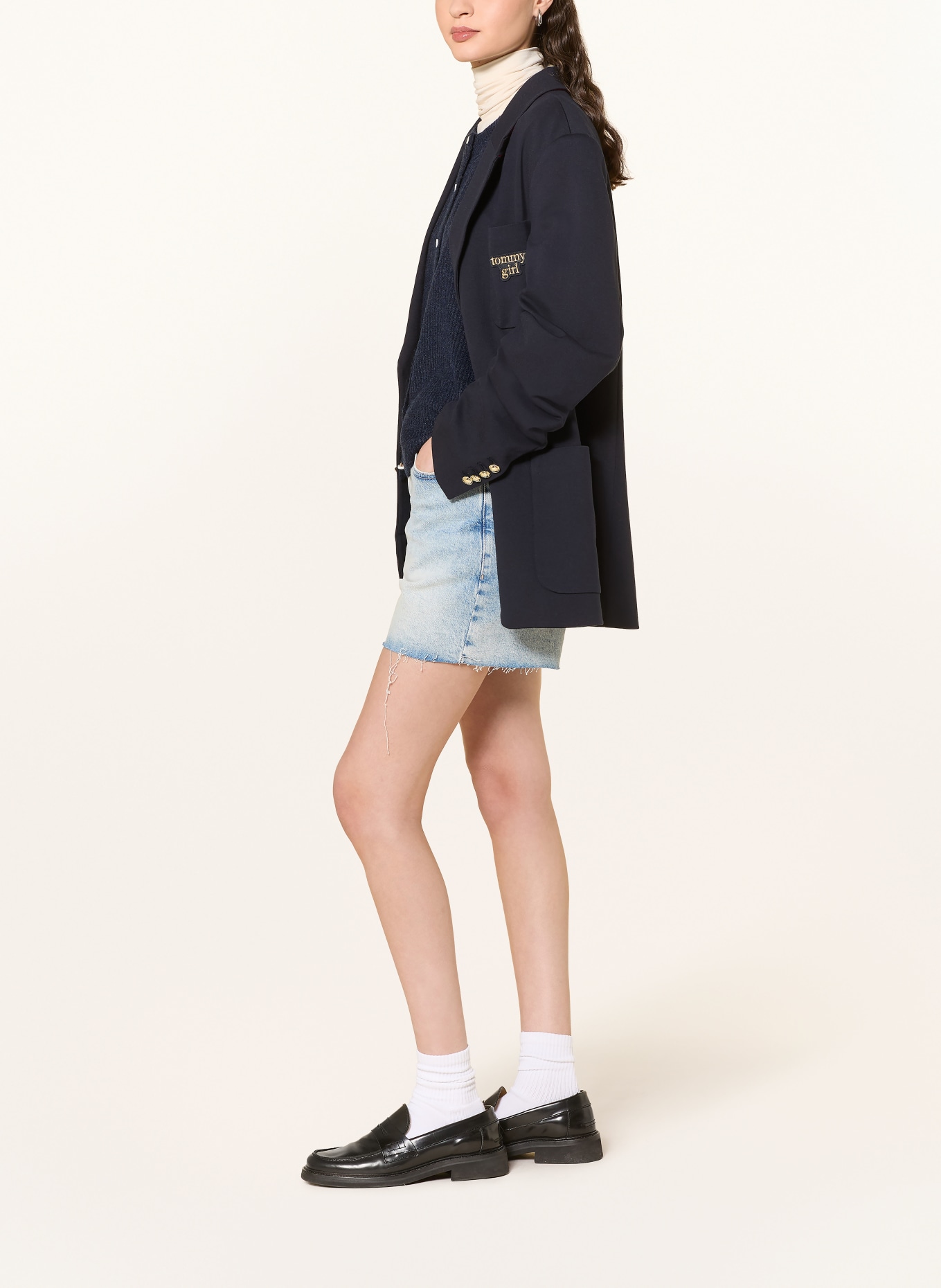 TOMMY JEANS denim shorts: 1AB Denim Light