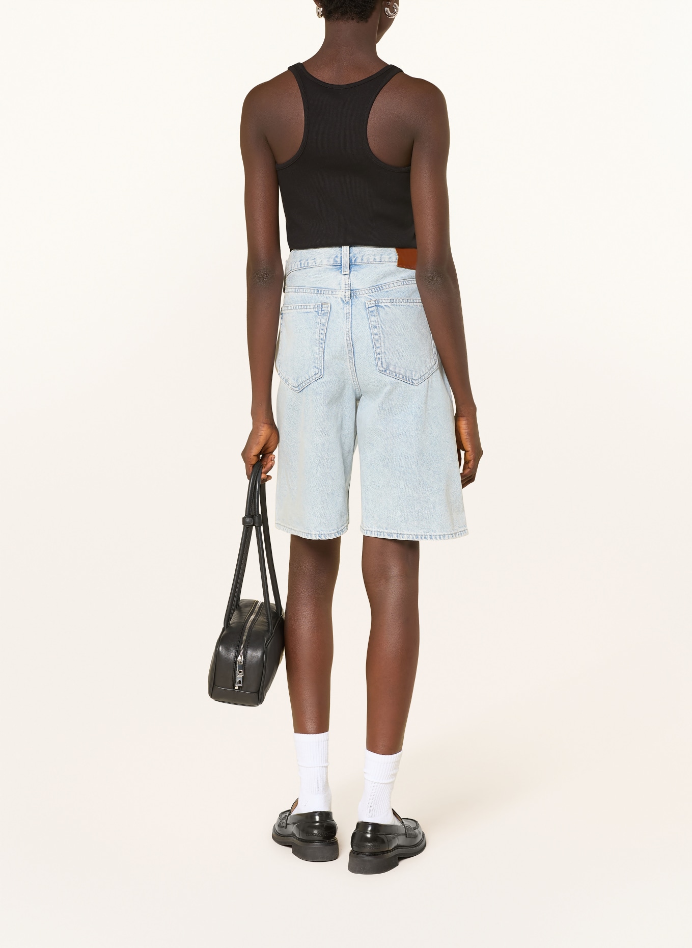 TOMMY JEANS Top: SCHWARZ