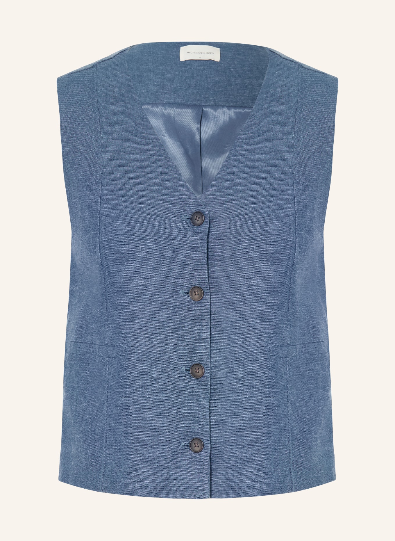 MSCH COPENHAGEN Blazerweste MSCHVIANA GINIA: BLAU