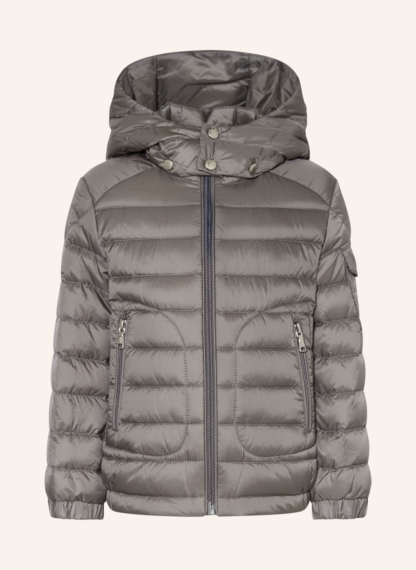 MONCLER enfant Kurtka puchowa LAUROS: SZARY