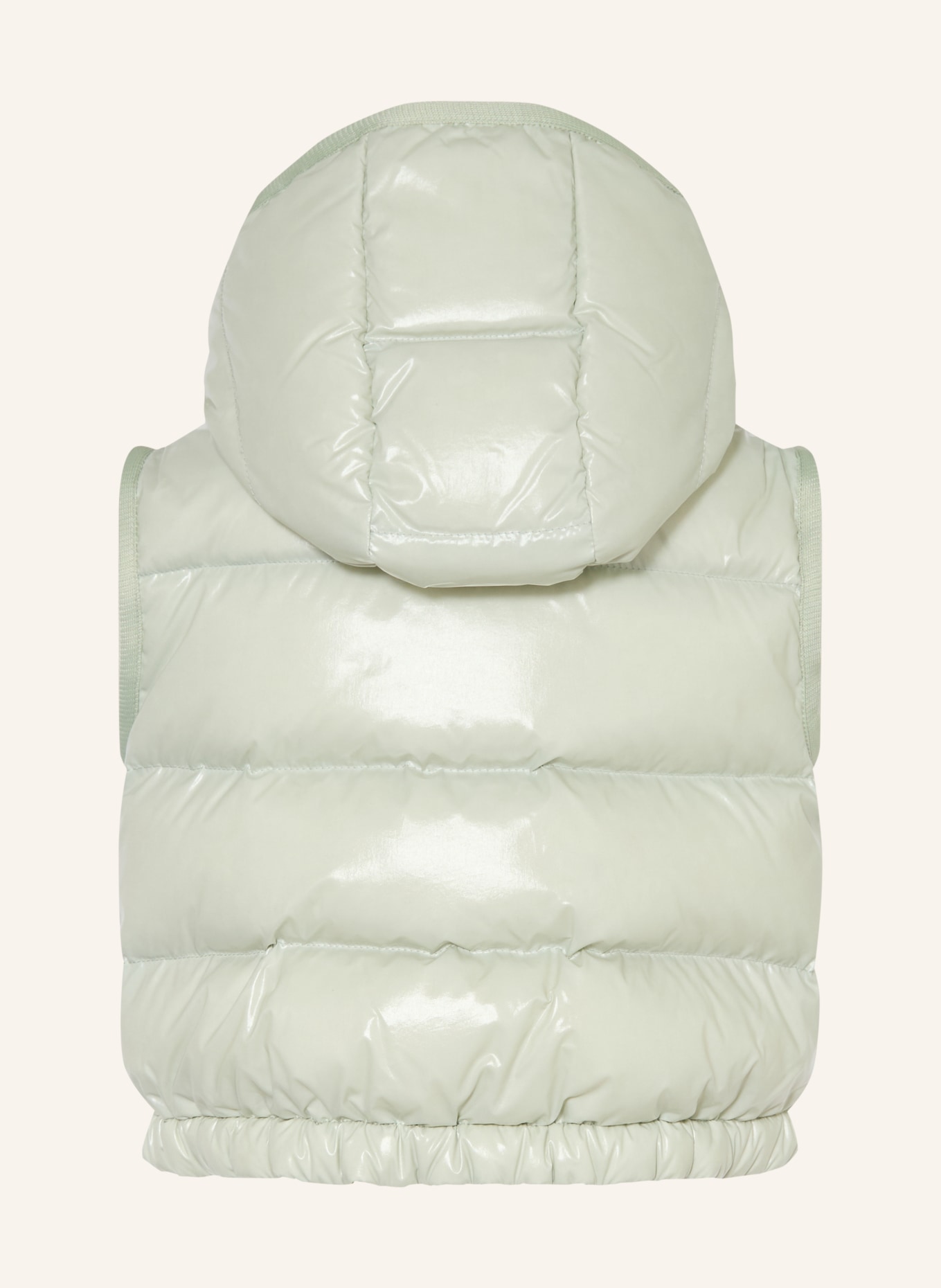 MONCLER enfant Kamizelka puchowa KAMILE: JASNOZIELONY