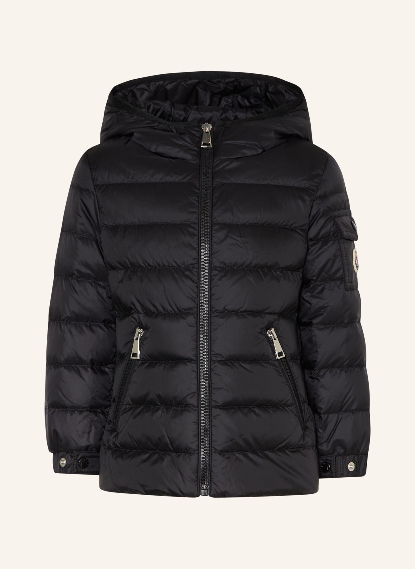 MONCLER enfant Kurtka puchowa GLES: CZARNY