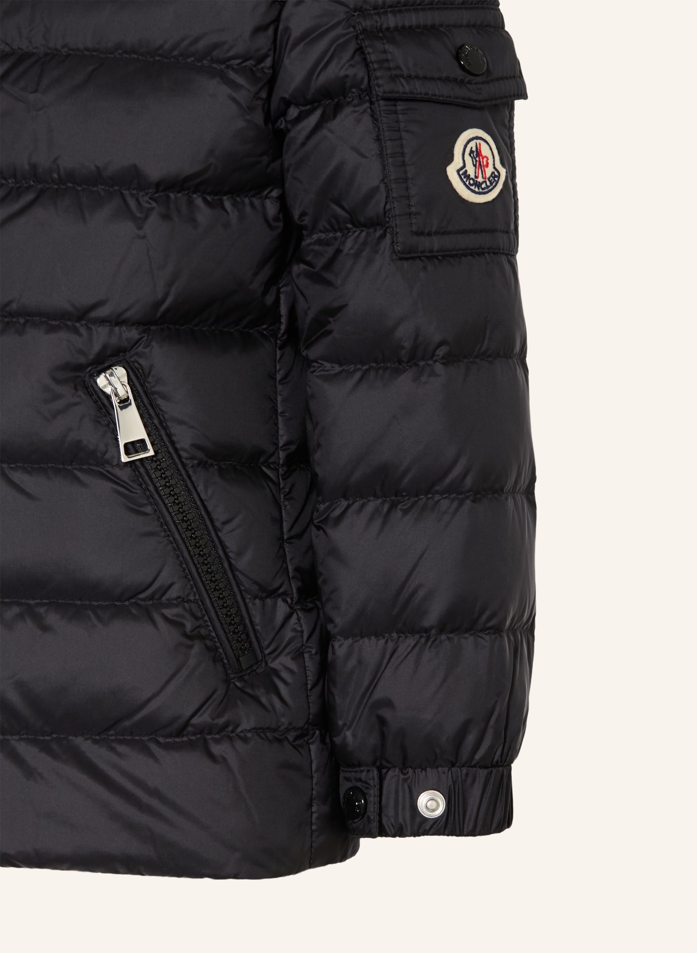 MONCLER enfant Kurtka puchowa GLES: CZARNY