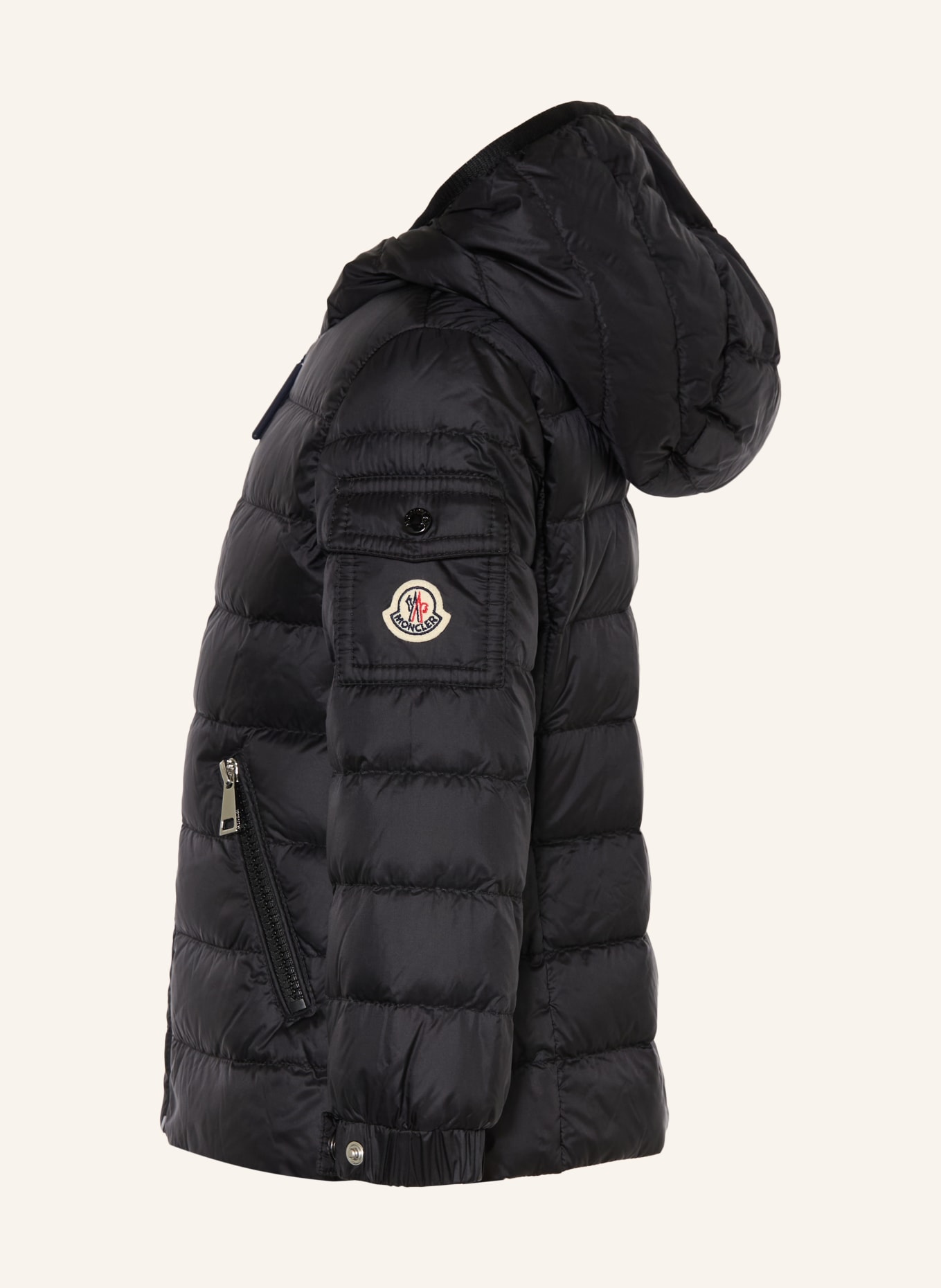 MONCLER enfant Kurtka puchowa GLES: CZARNY