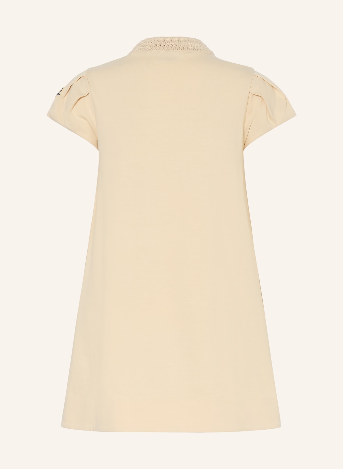 MONCLER enfant jersey dress: BEIGE