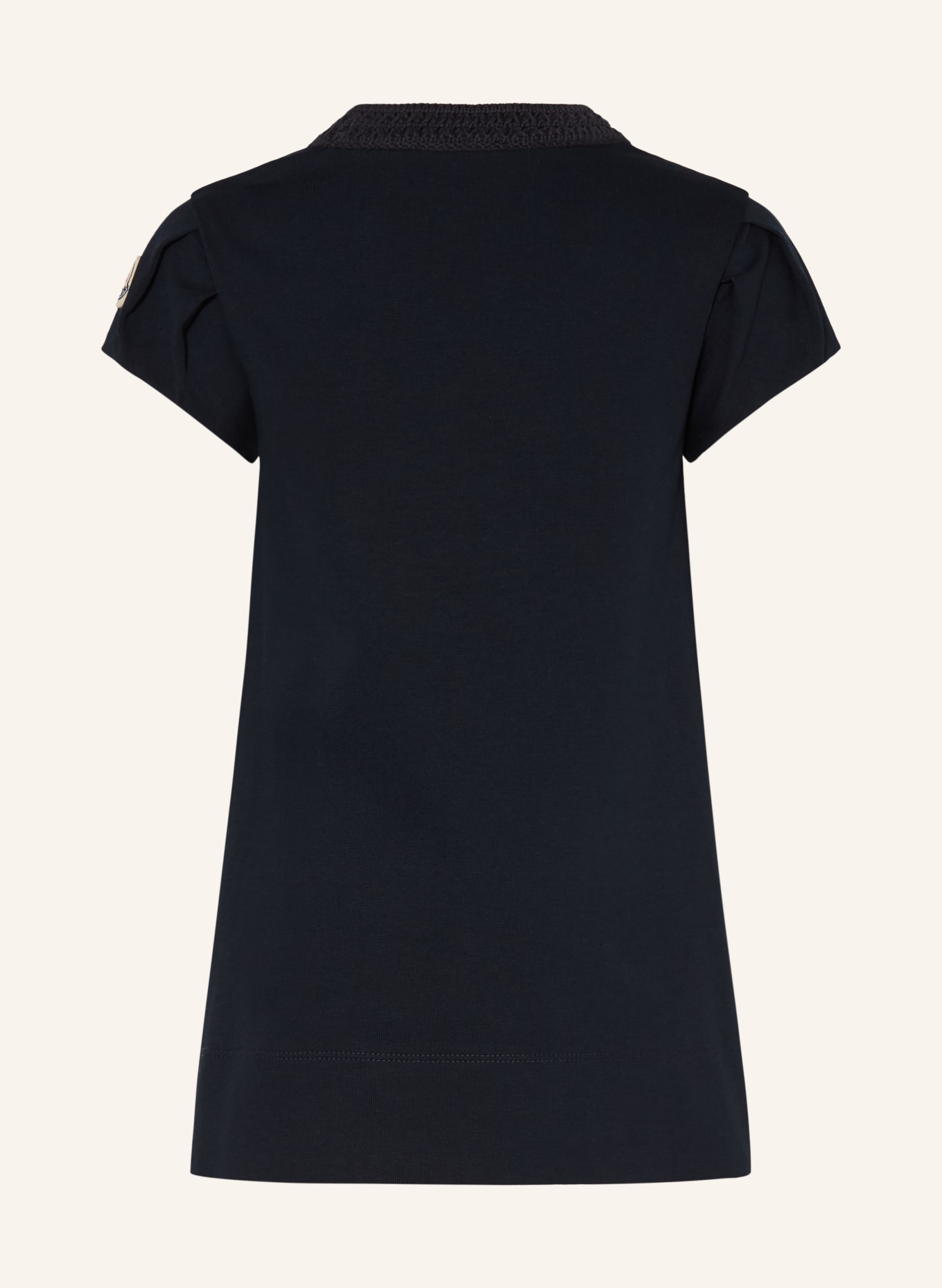 MONCLER enfant sukienka z dżerseju: GRANATOWY