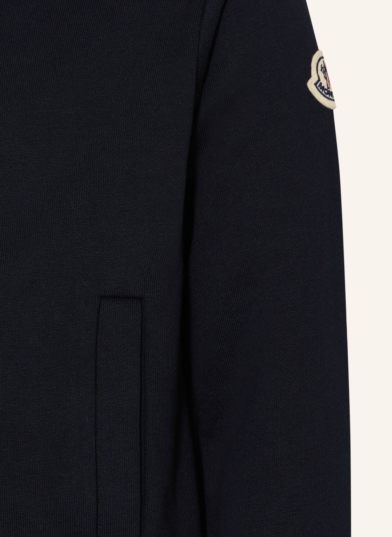 MONCLER enfant Sweatjacke: DUNKELBLAU