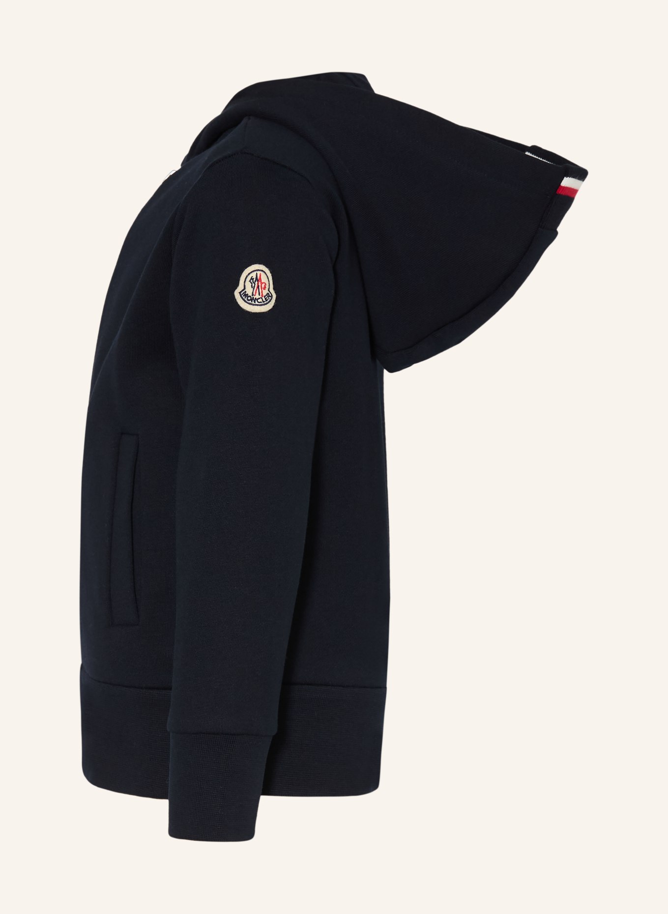 MONCLER enfant Sweatjacke: DUNKELBLAU