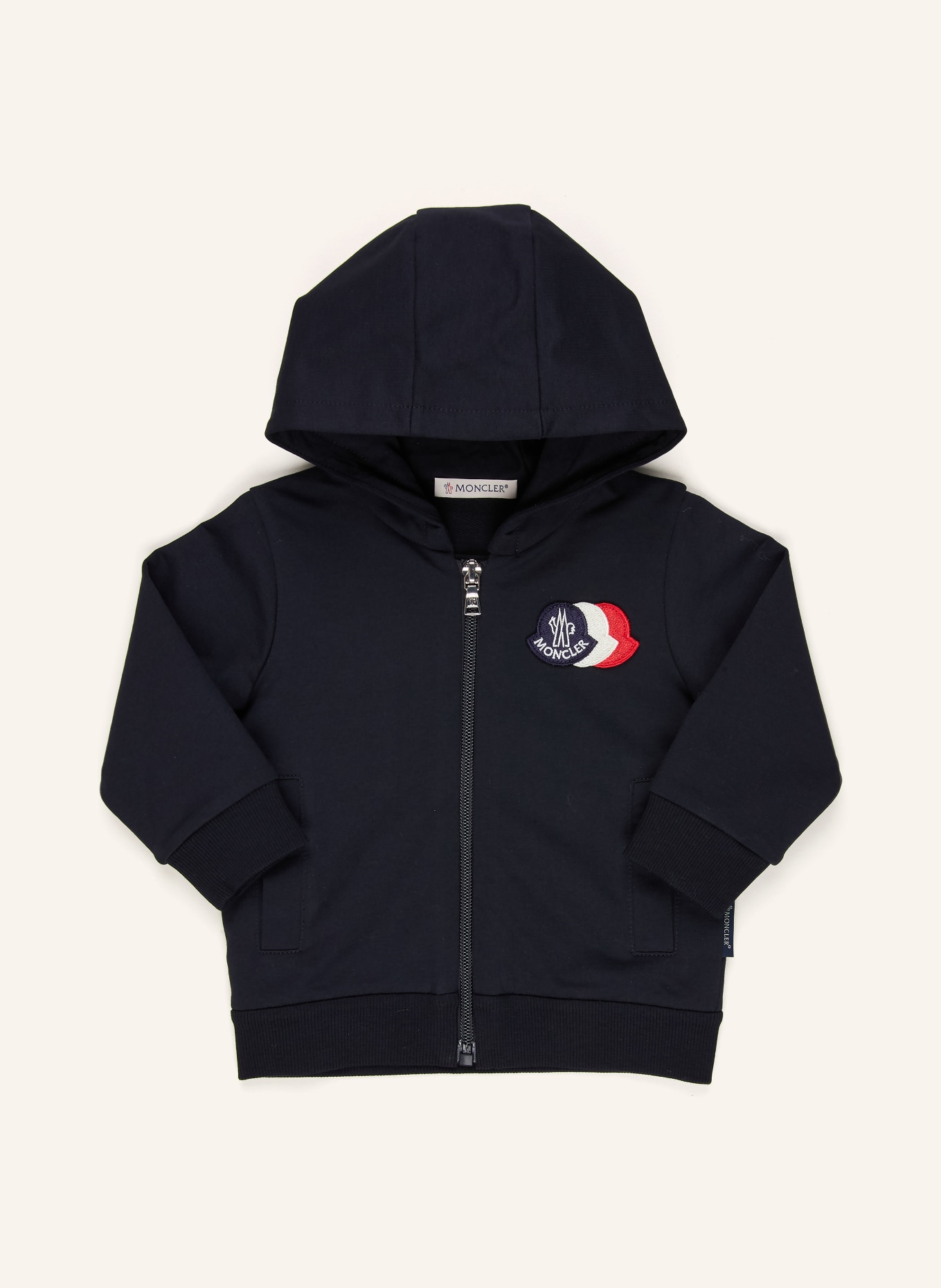MONCLER enfant Sweatjacke: DUNKELBLAU
