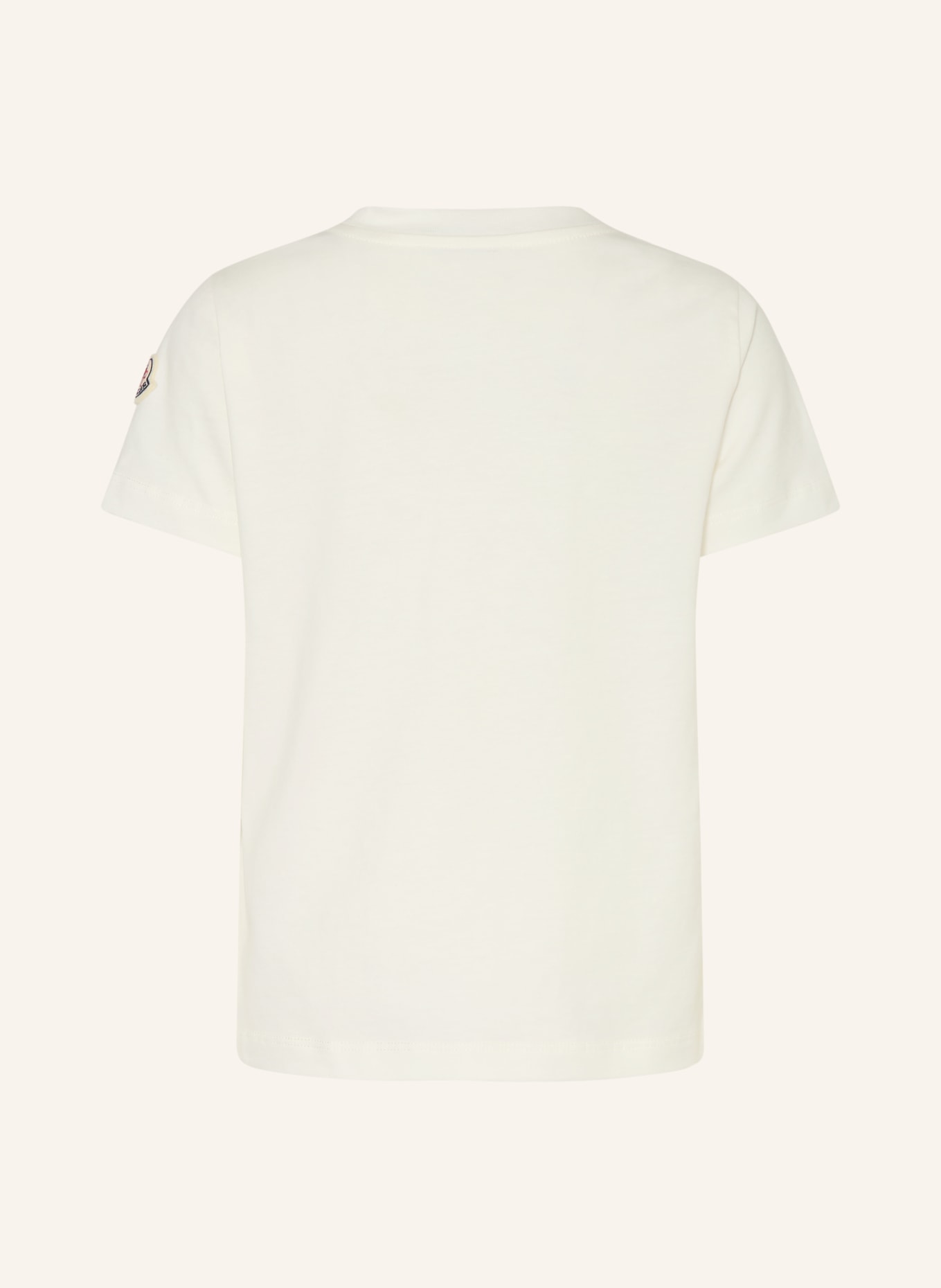 MONCLER enfant T-Shirt: CREME / ROT / DUNKELBLAU