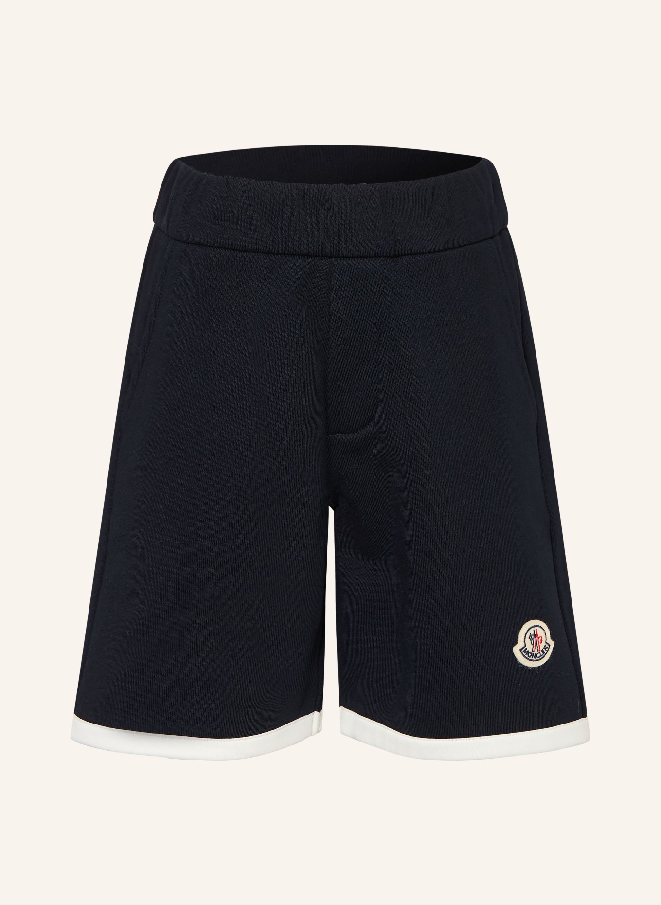 MONCLER enfant szorty dresowe: GRANATOWY