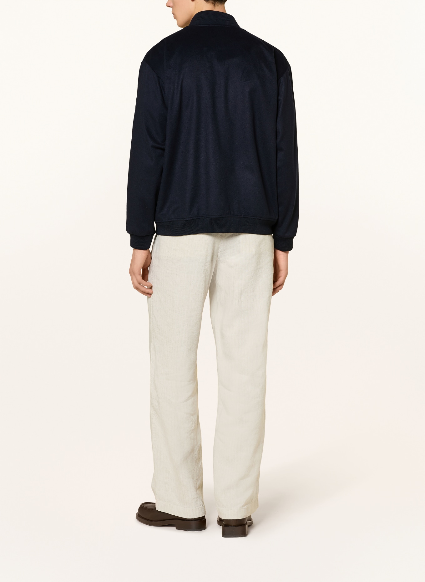 BARENA VENEZIA Kaszmirowa kurtka GABIER: GRANATOWY