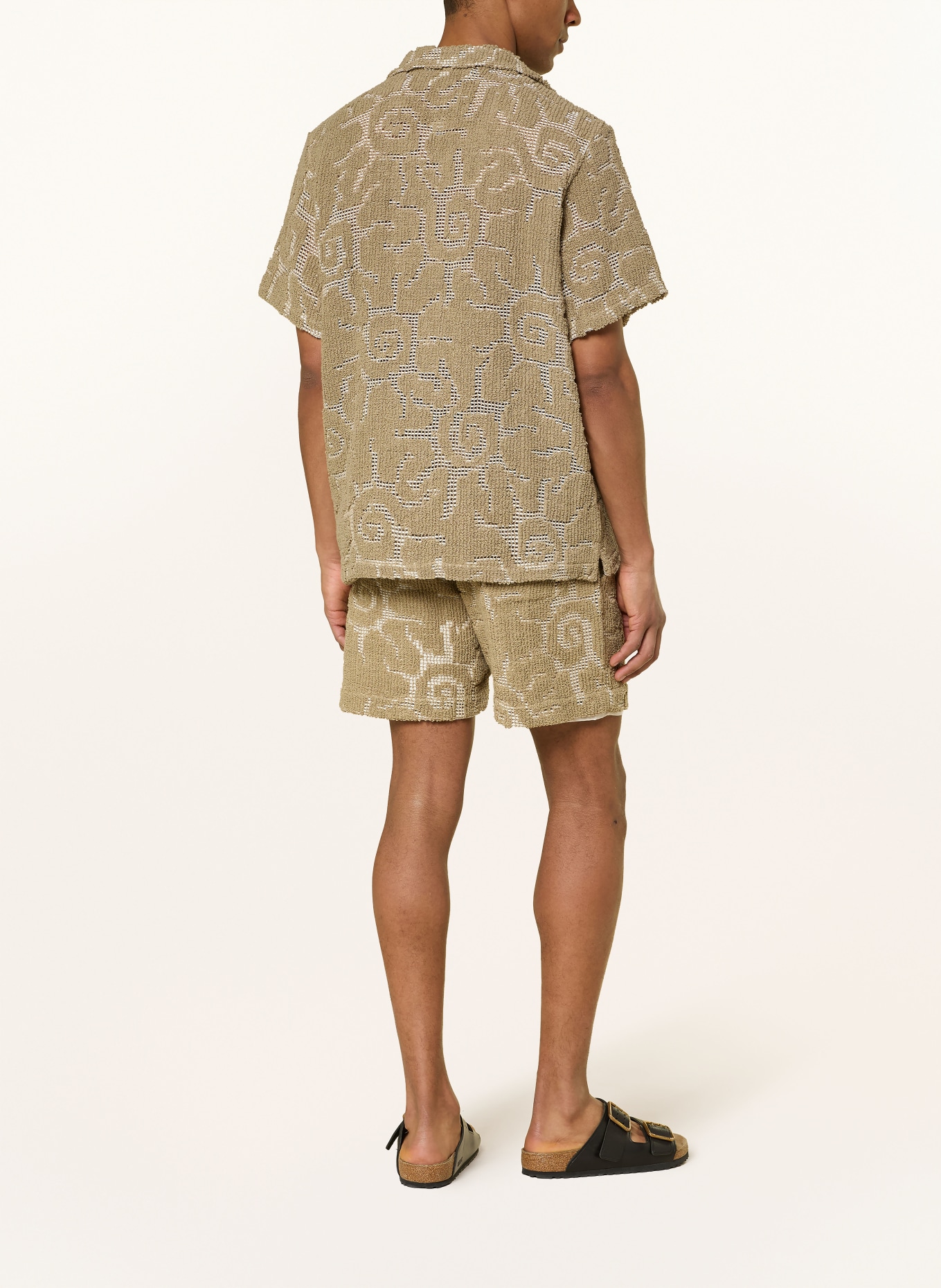 OAS Häkelhemd SUNERO Relaxed Fit: KHAKI / CREME