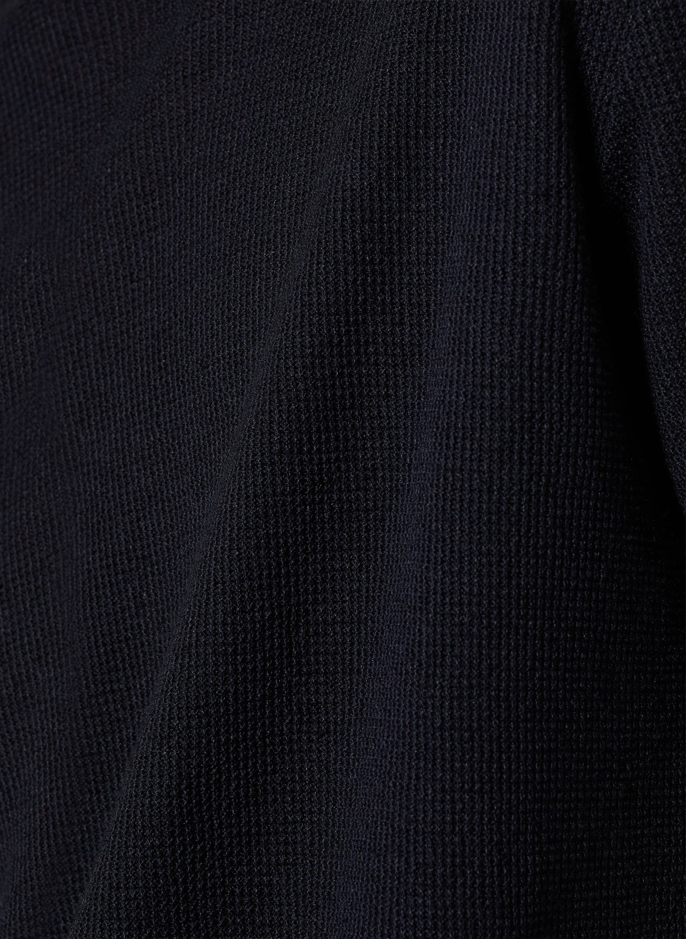 BARENA VENEZIA TUGA knit shirt with linen: DARK BLUE