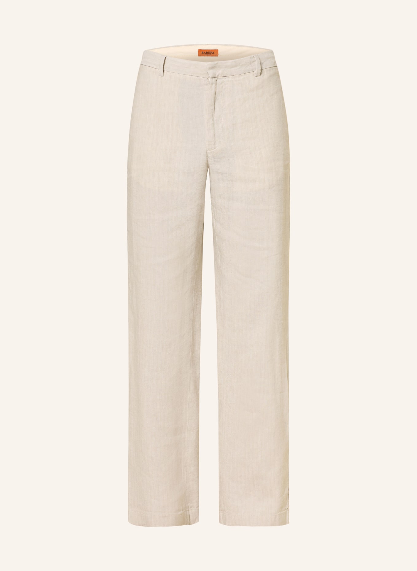 BARENA VENEZIA DELFO Regular Fit suit pants with linen: 538 PERLA