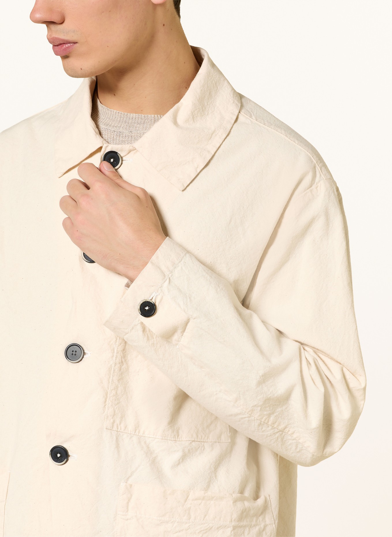 BARENA VENEZIA Overjacket STAE: ECRU