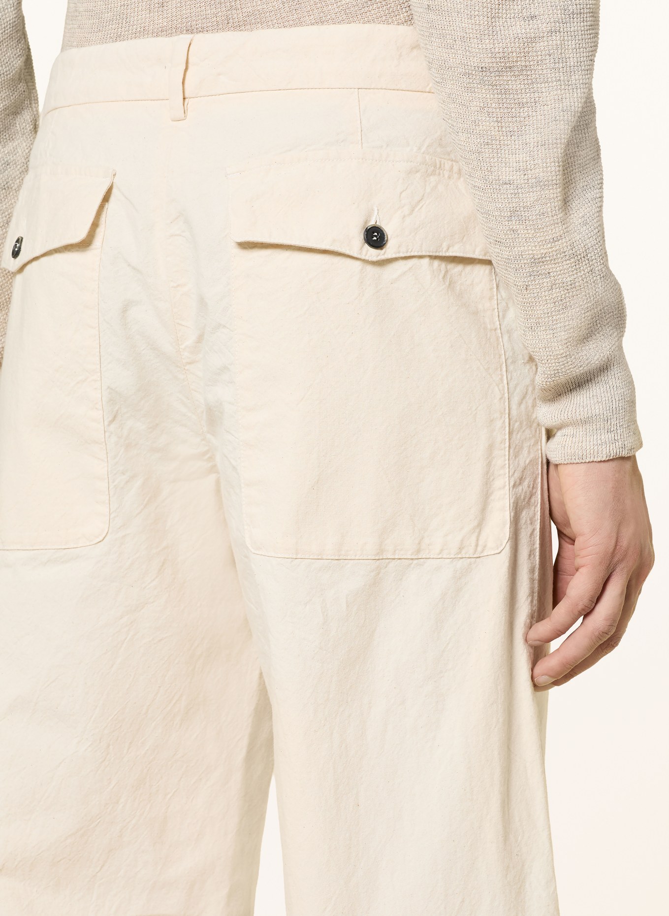 BARENA VENEZIA Chino CAVEA Regular Fit: ECRU