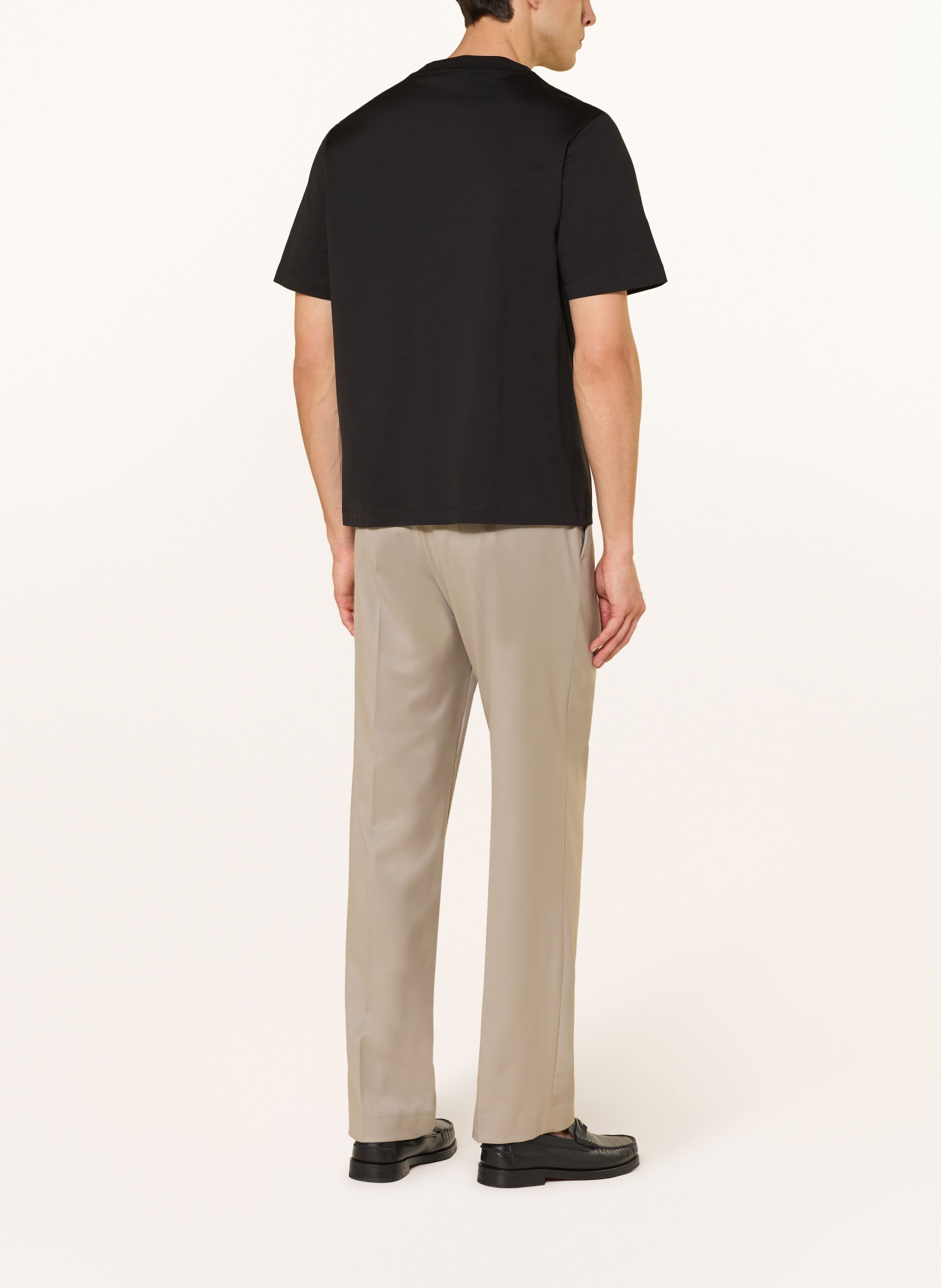 seidensticker T-Shirt: SCHWARZ