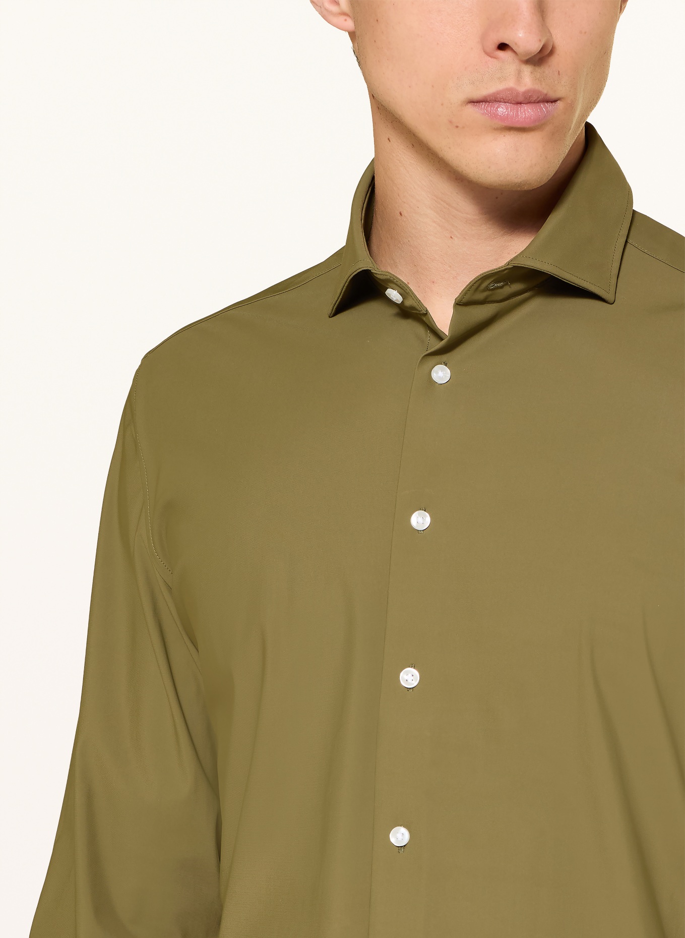 seidensticker Hemd Slim Fit: OLIV