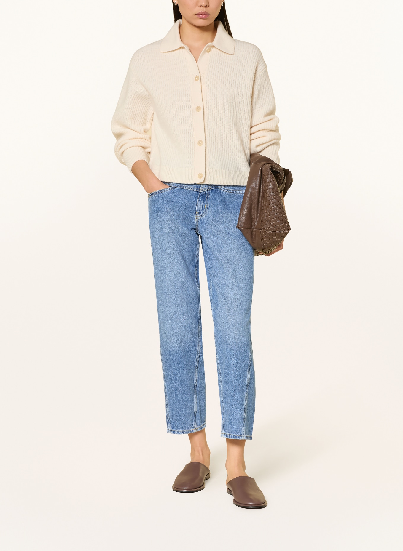 comma Dżinsy Barrel LIV: 54Z7 BLUE