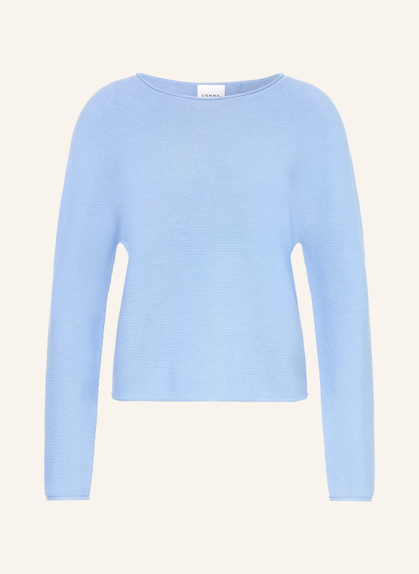 comma Pullover: HELLBLAU