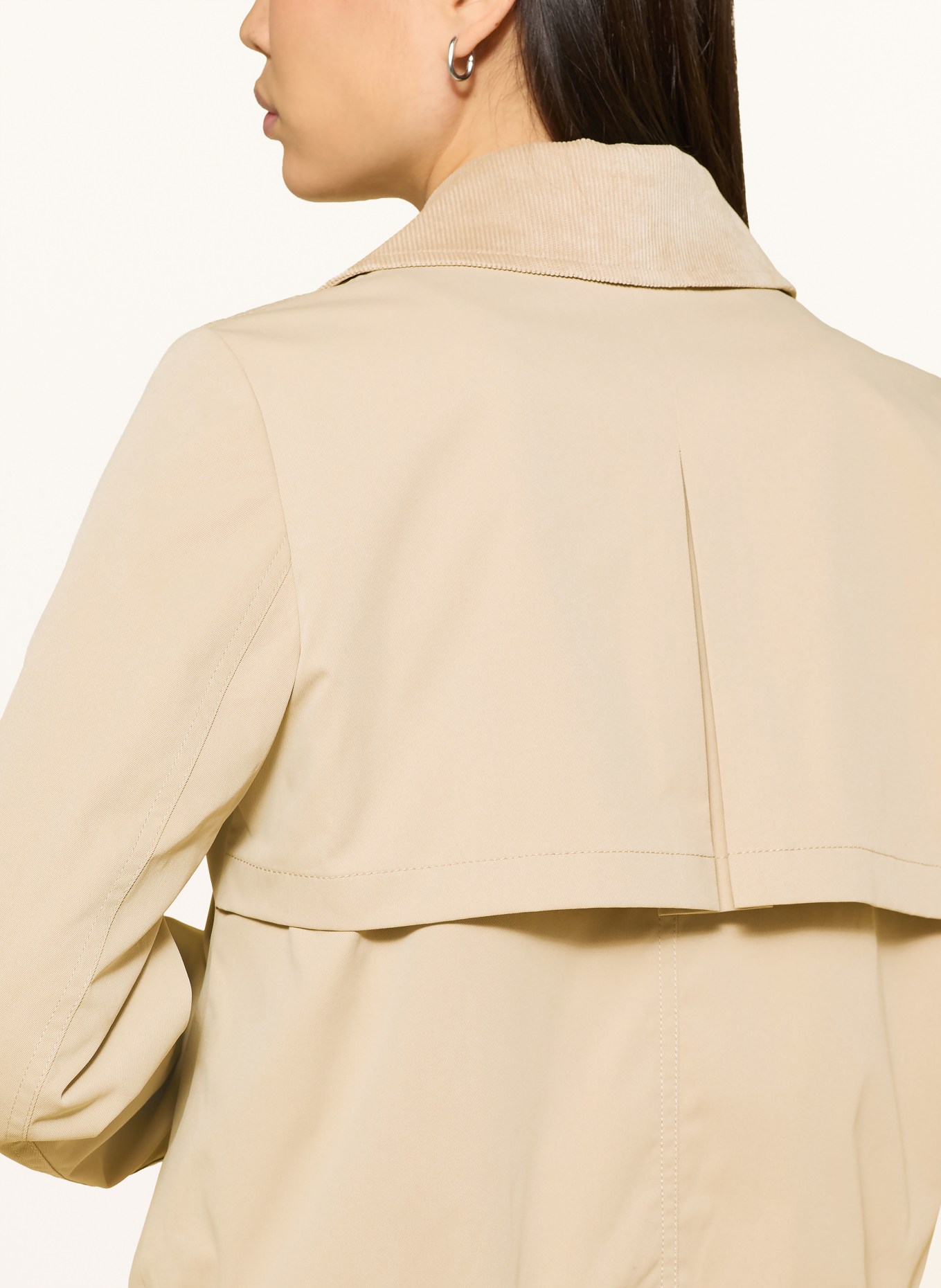 comma kabát: BÉŽOVÁ