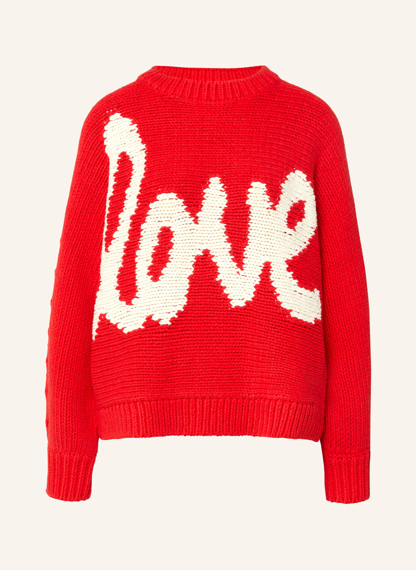 comma svetr: ČERVENÁ / BÍLÁ