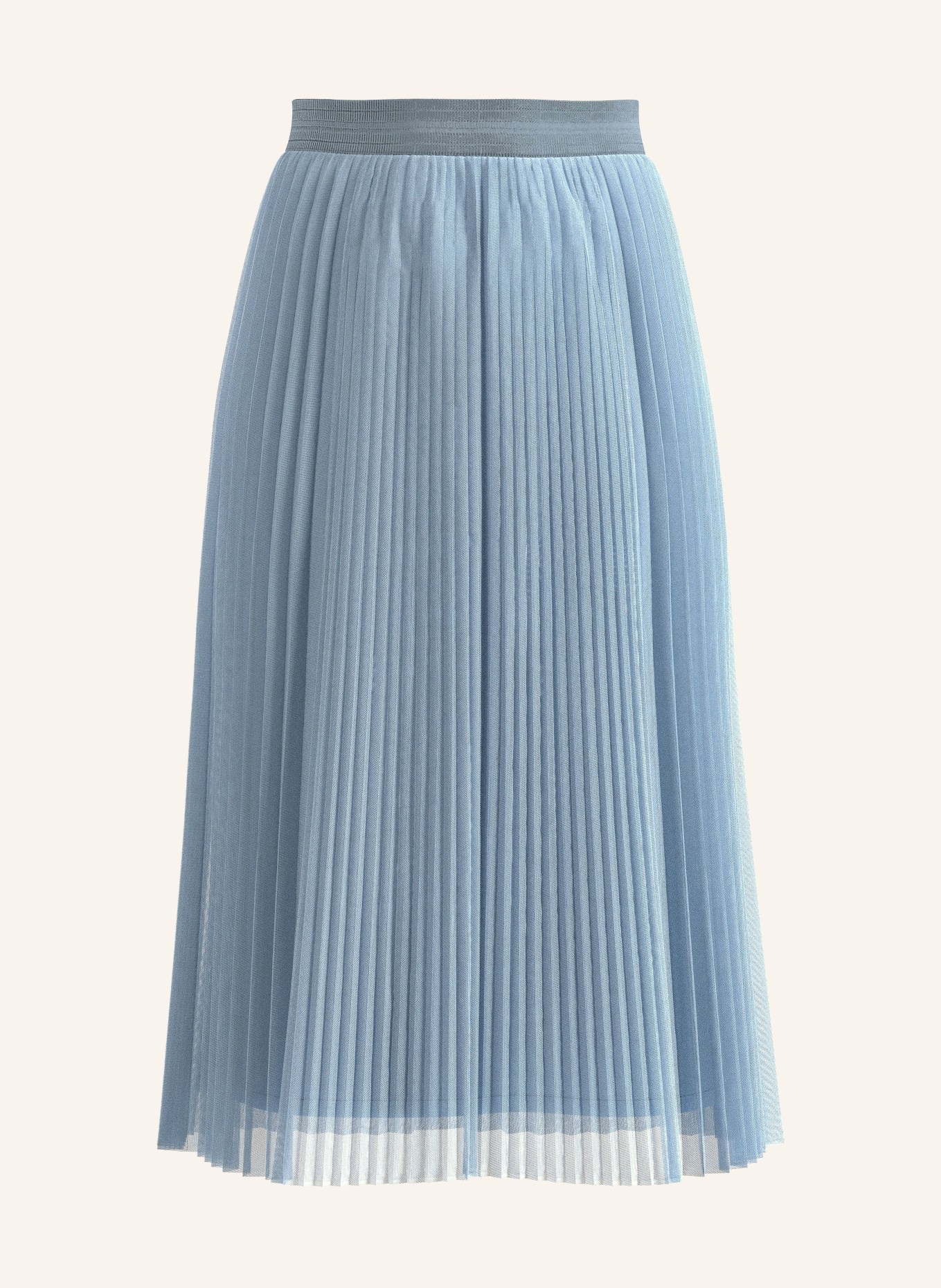 s.Oliver BLACK LABEL pleated skirt: LIGHT BLUE