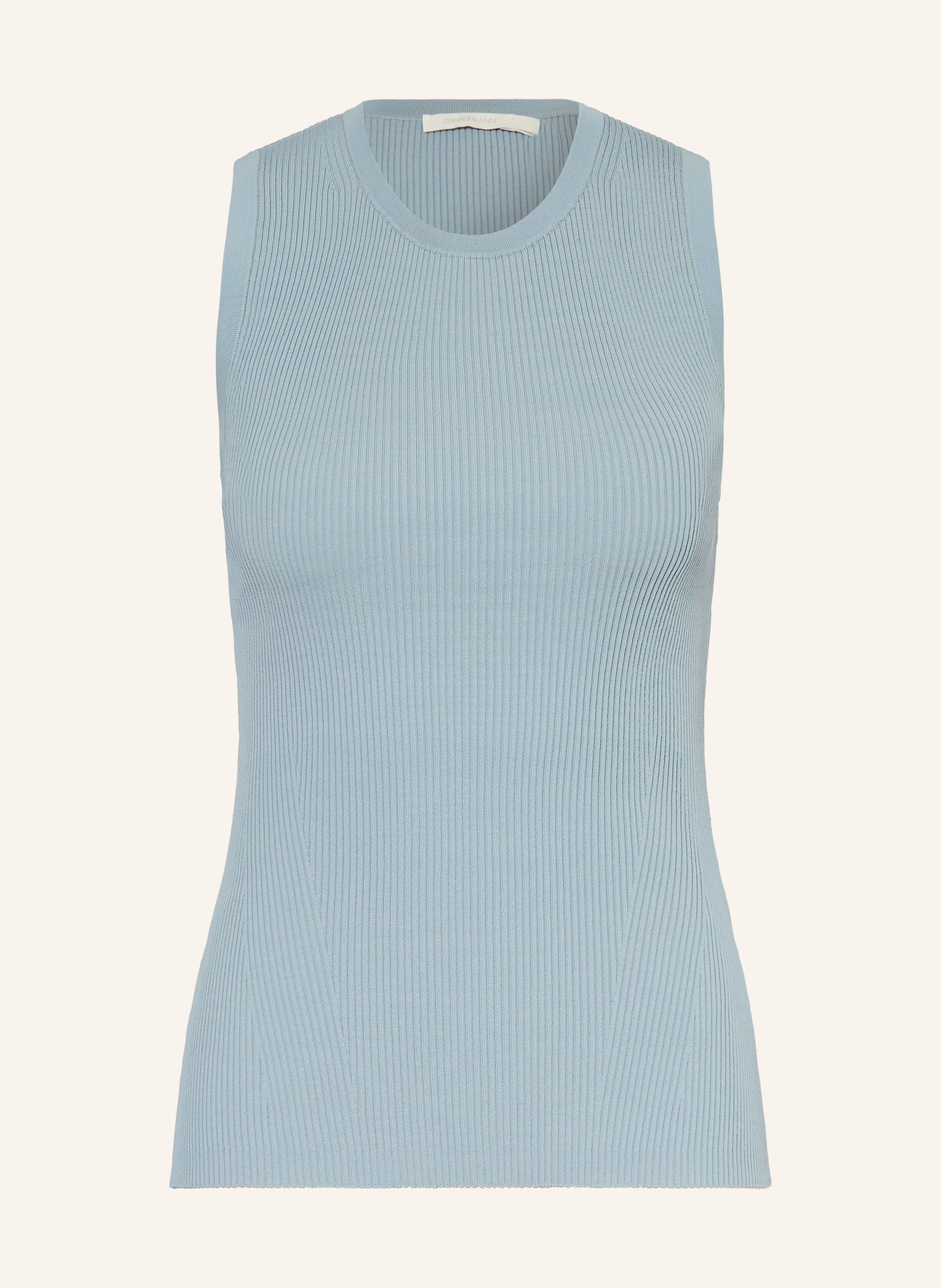 ZIMMERMANN Stricktop DAYLIGHT: BLAUGRAU