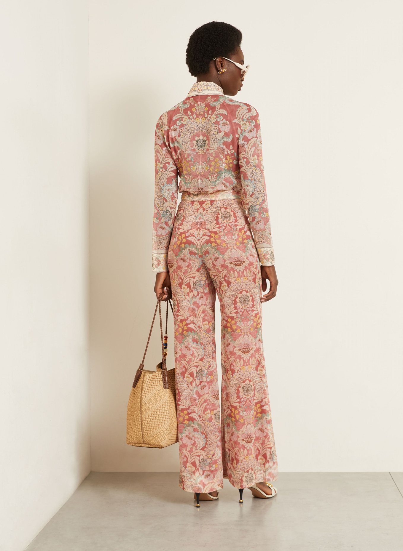 ZIMMERMANN Marlenehose REBELLION: HELLROT / BRAUN / GRÜN