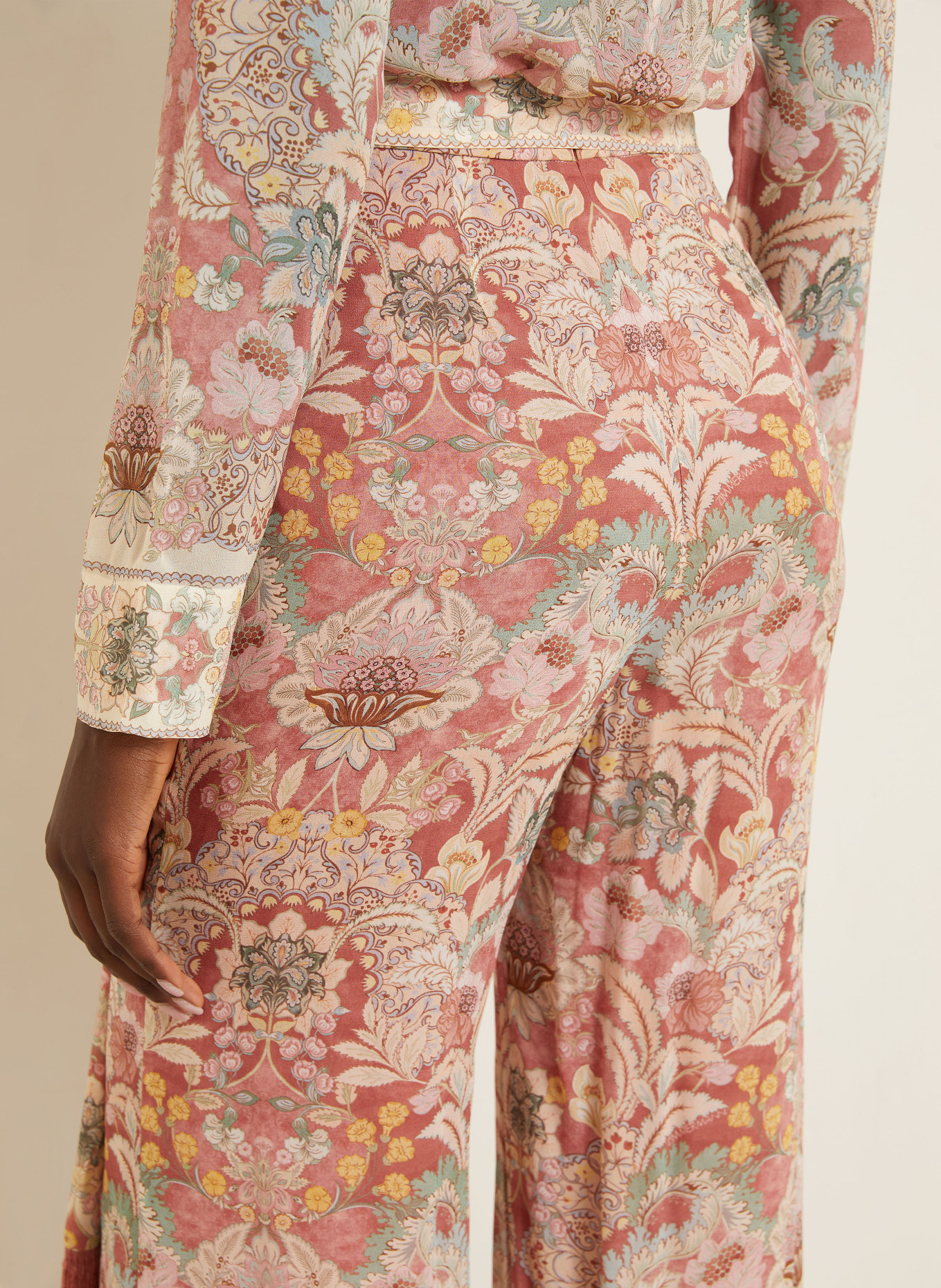 ZIMMERMANN Marlenehose REBELLION: HELLROT / BRAUN / GRÜN