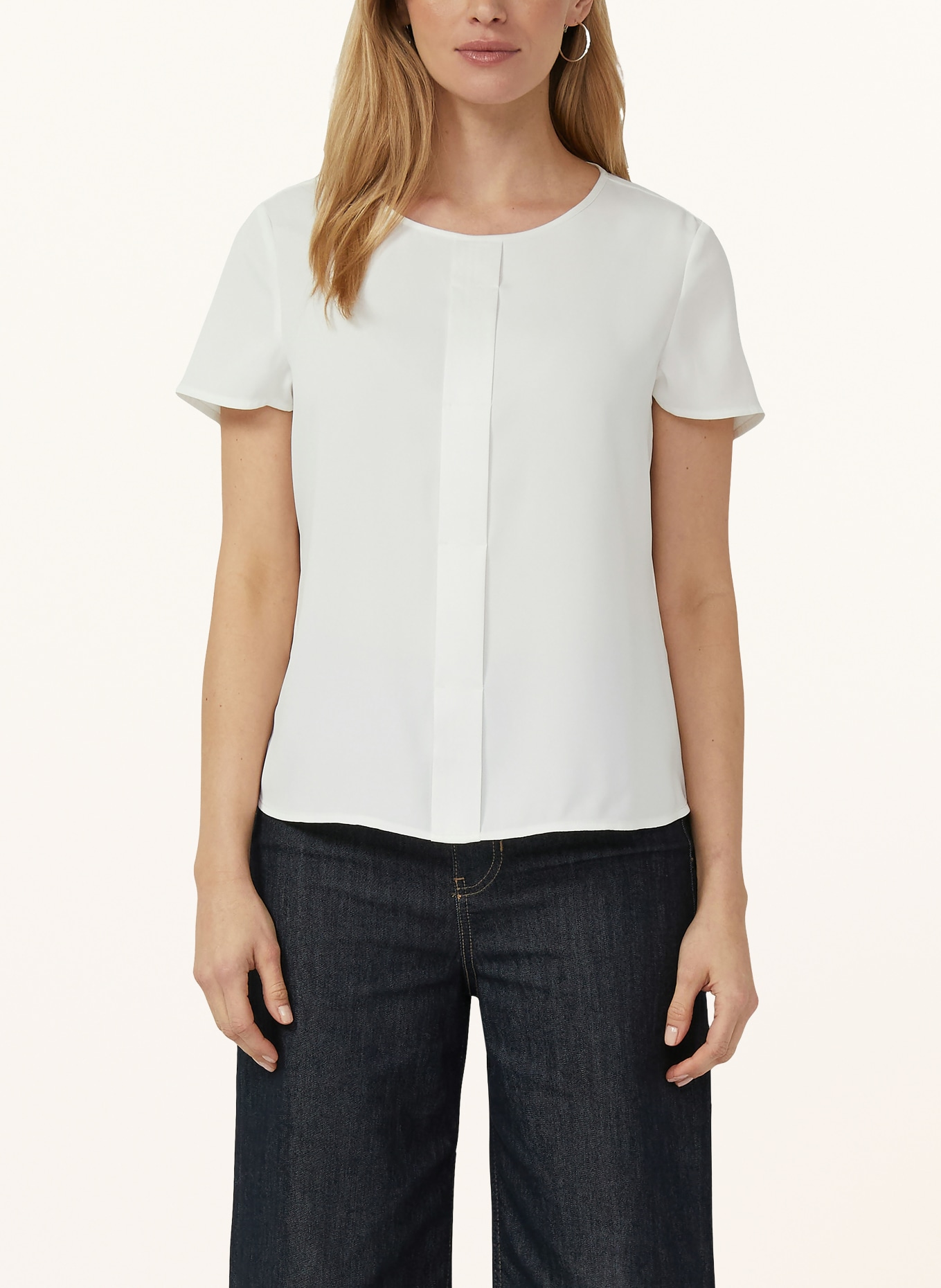 s.Oliver BLACK LABEL Blusenshirt: WEISS