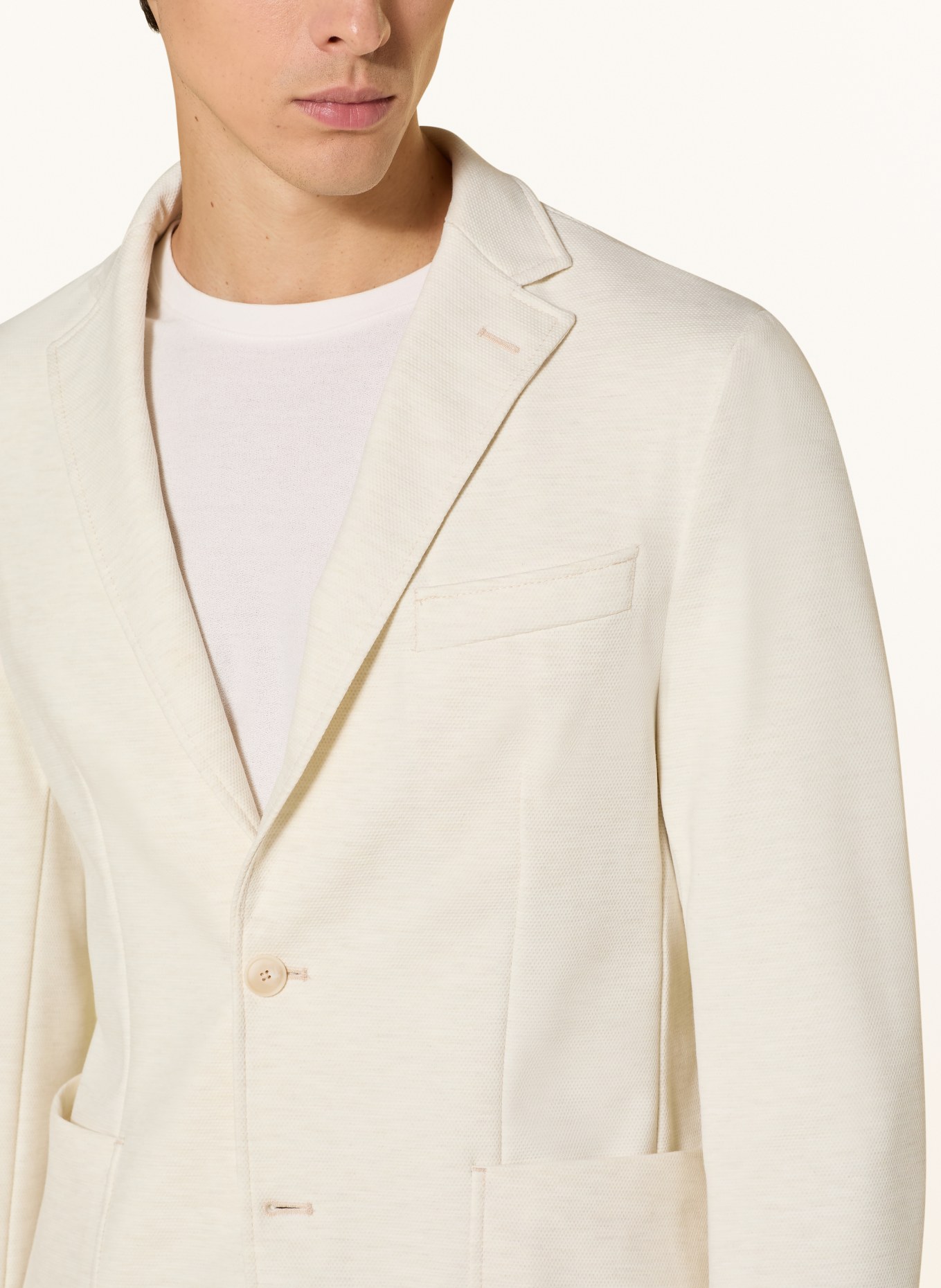 BOSS Anzugsakko HANRY Slim Fit: 131 Open White