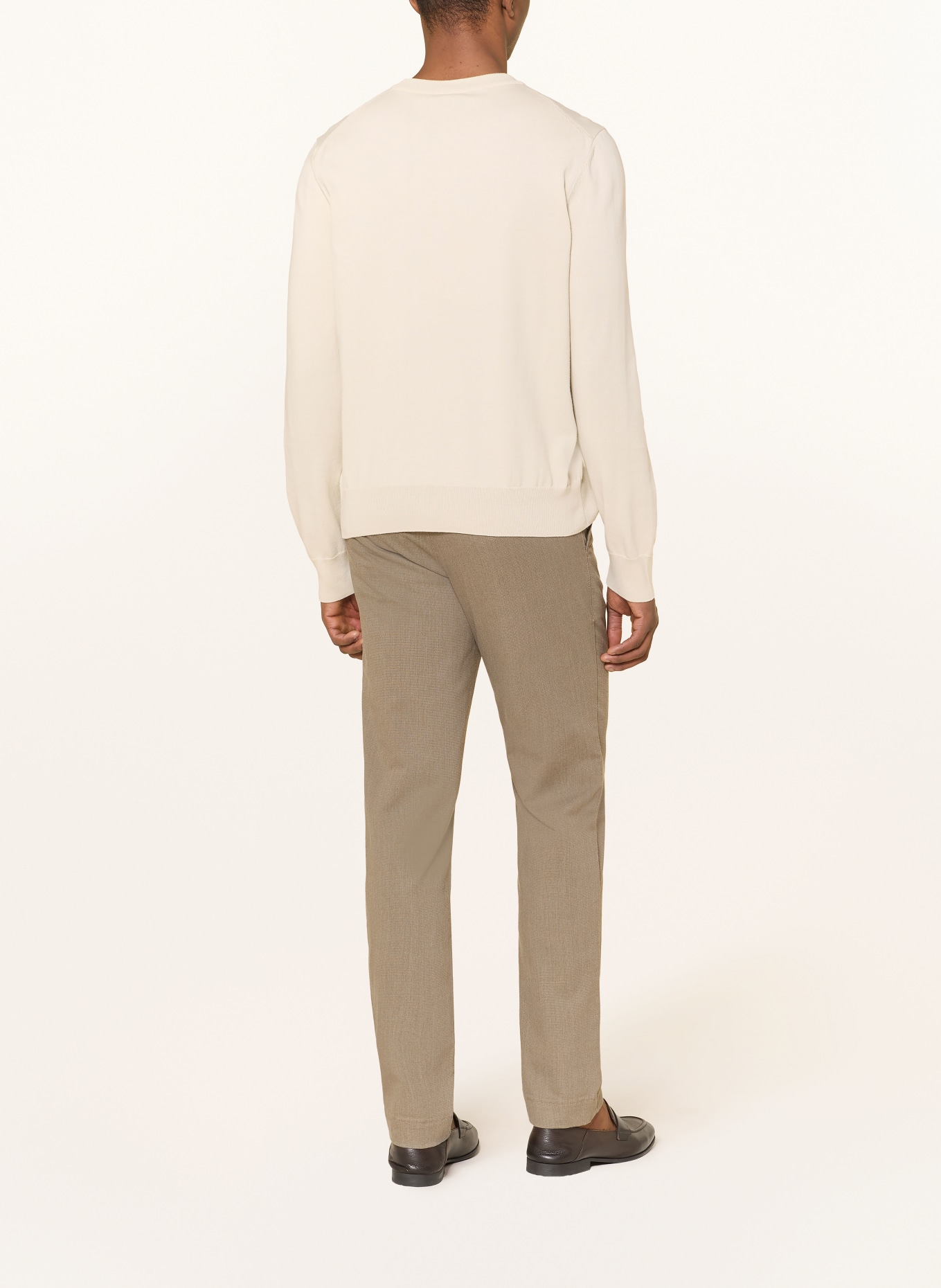 BOSS Sweter UPACAS: KREMOWY