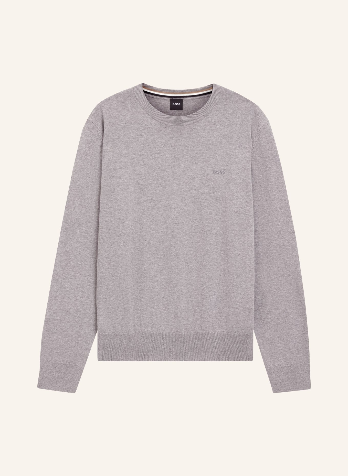 BOSS Sweter UPACAS: SZARY