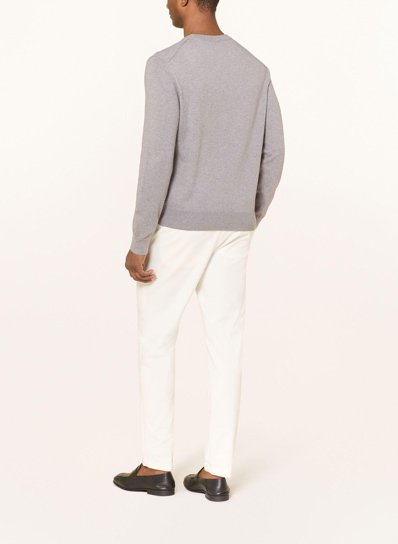 BOSS Sweter UPACAS: SZARY