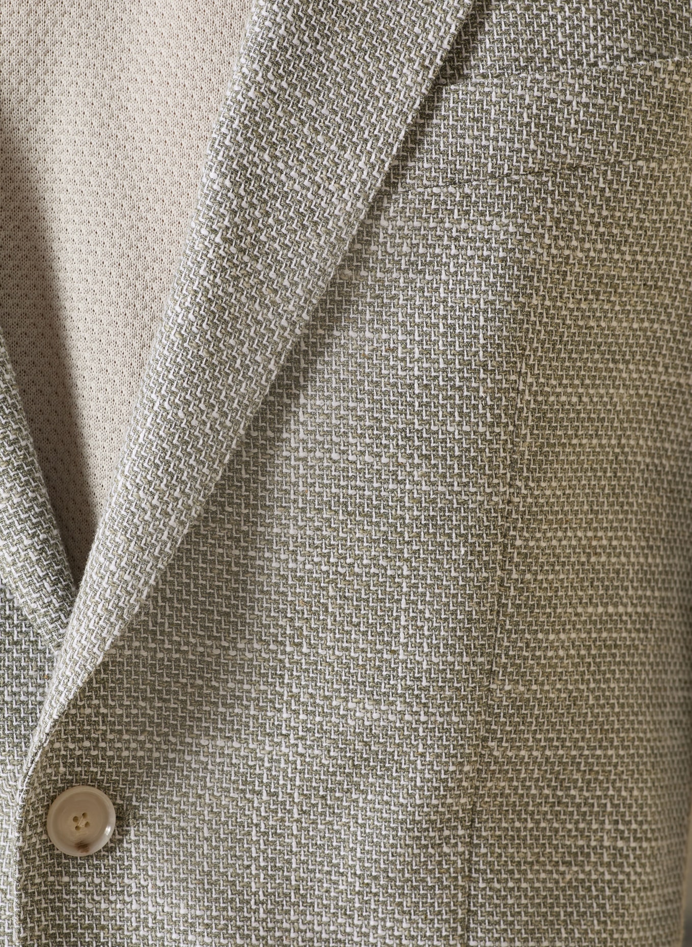 BOSS Veste HUTSON Coupe classique: KAKI / BLANC