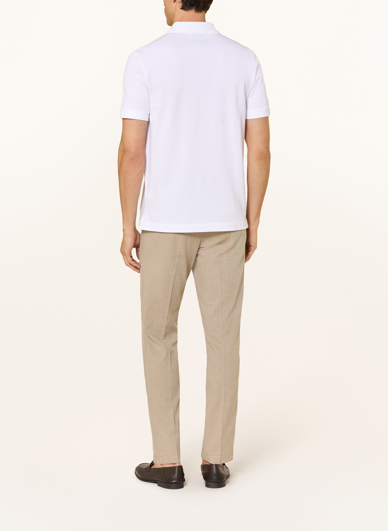 BOSS Piqué poloshirt PALLAS Regular Fit: WIT