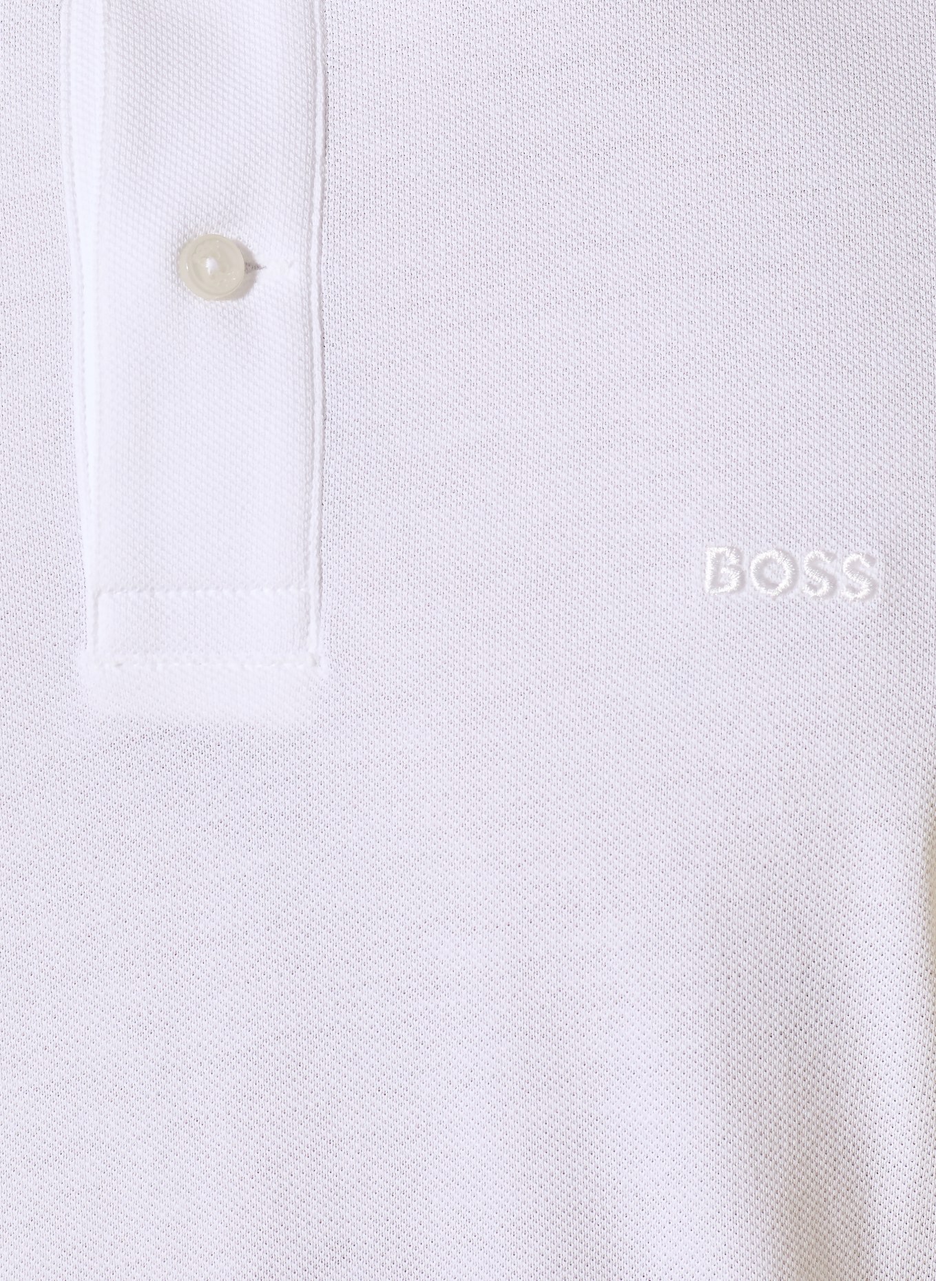 BOSS Piqué poloshirt PALLAS Regular Fit: WIT