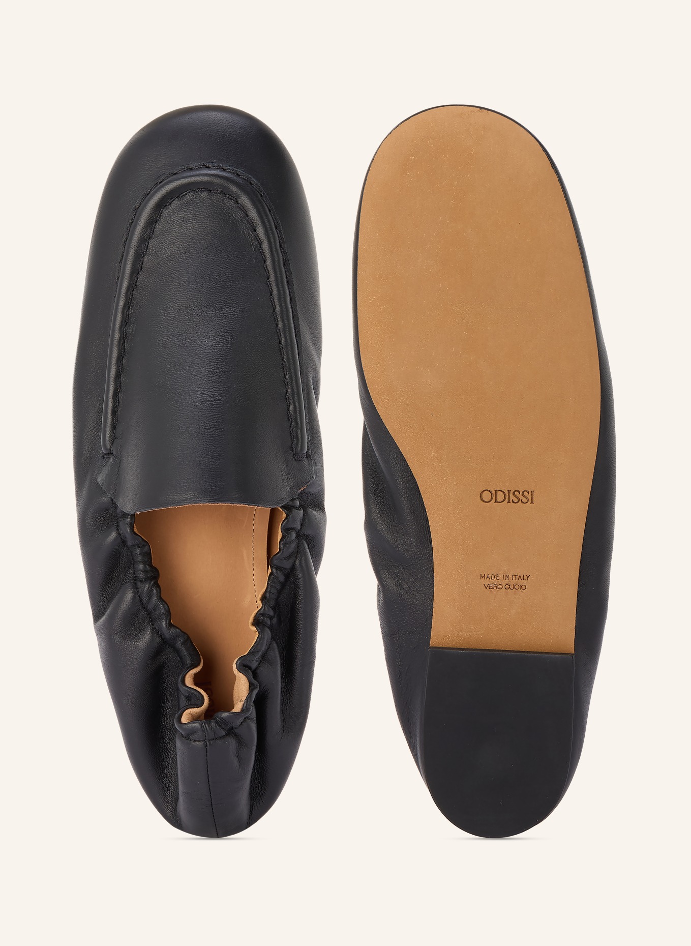 ODISSì Mocassin JUNO: NOIR