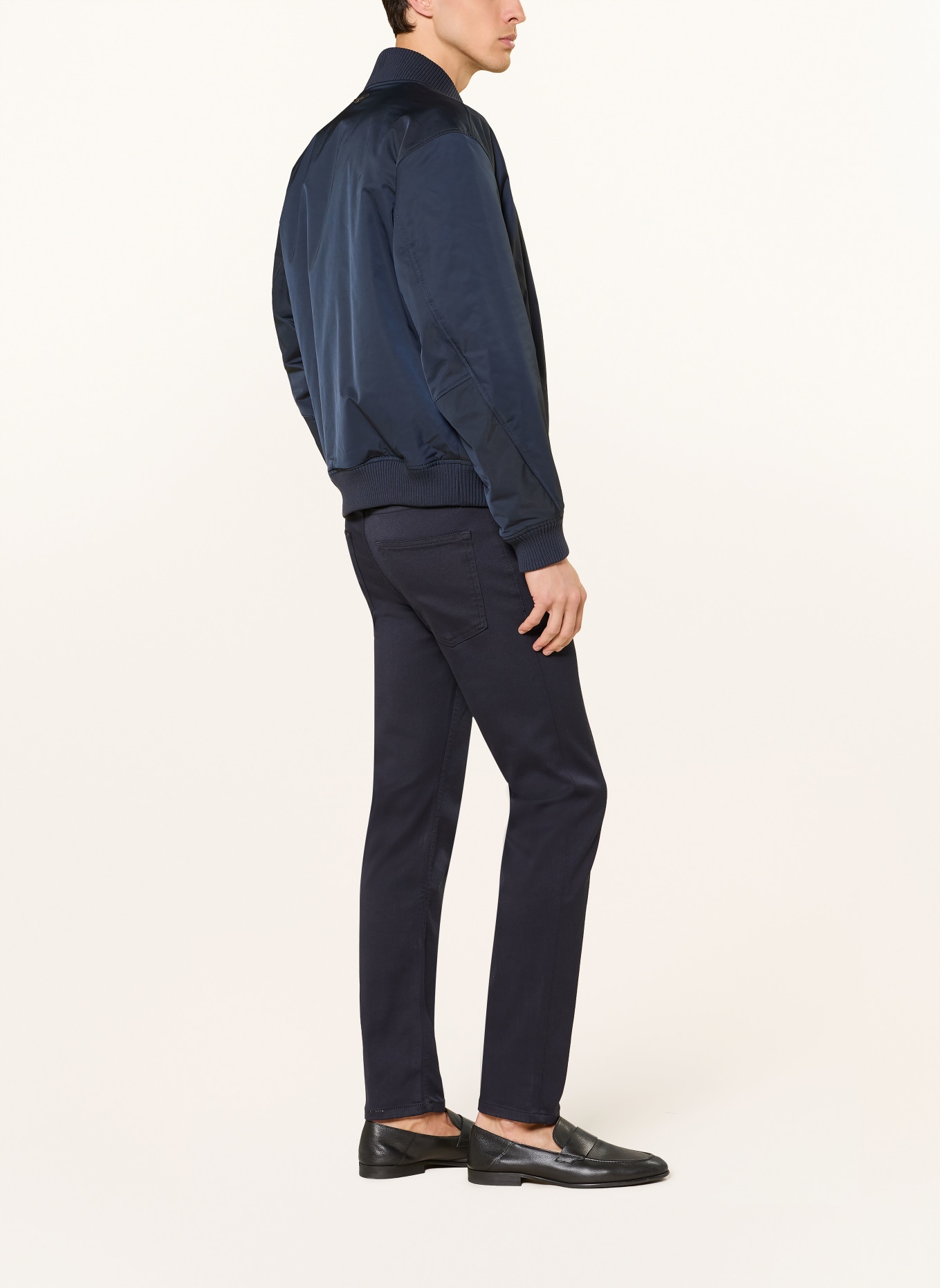 BOSS Dżinsy DELAWARE Slim Fit: 404 DARK BLUE