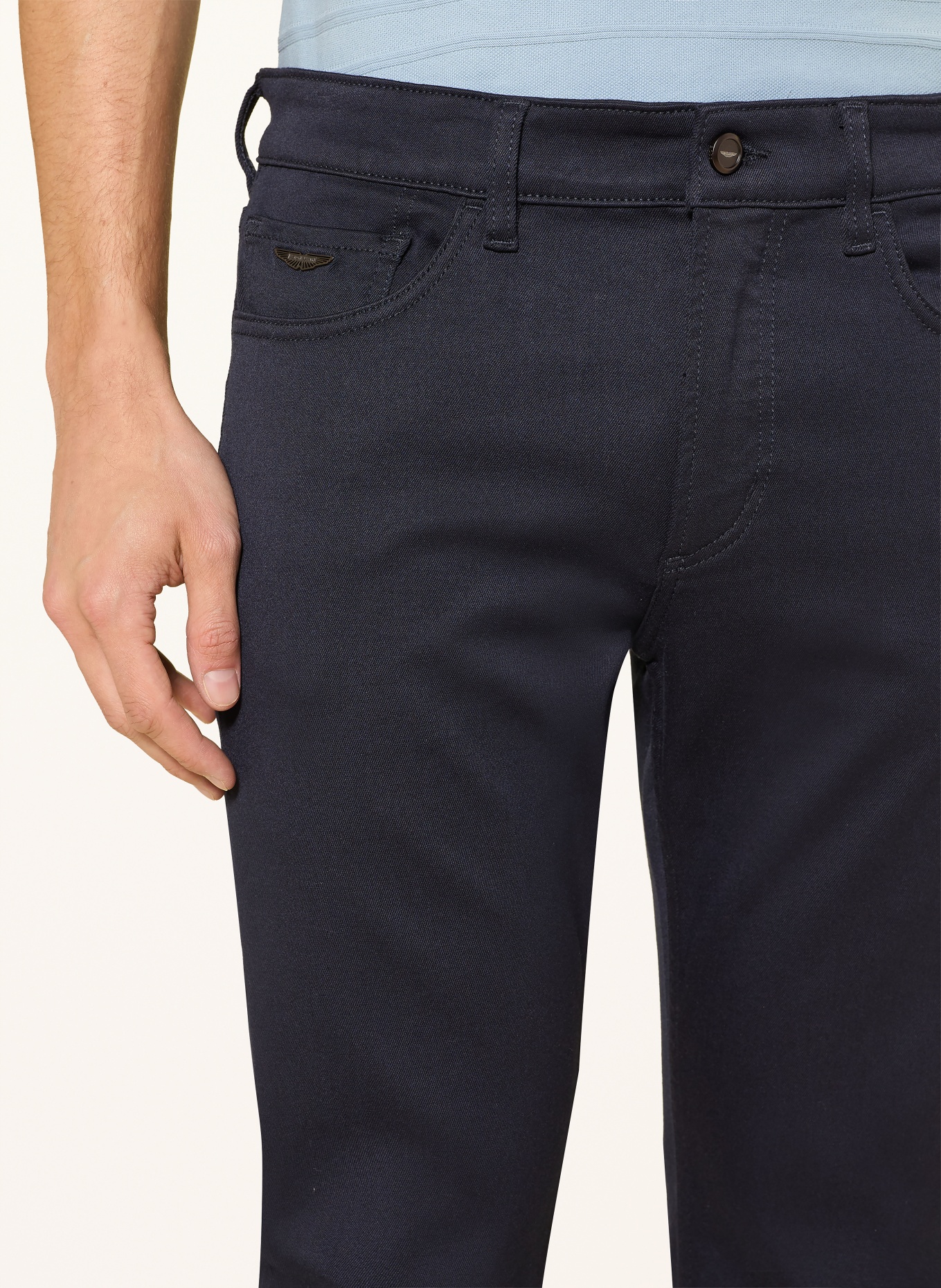 BOSS Dżinsy DELAWARE Slim Fit: 404 DARK BLUE